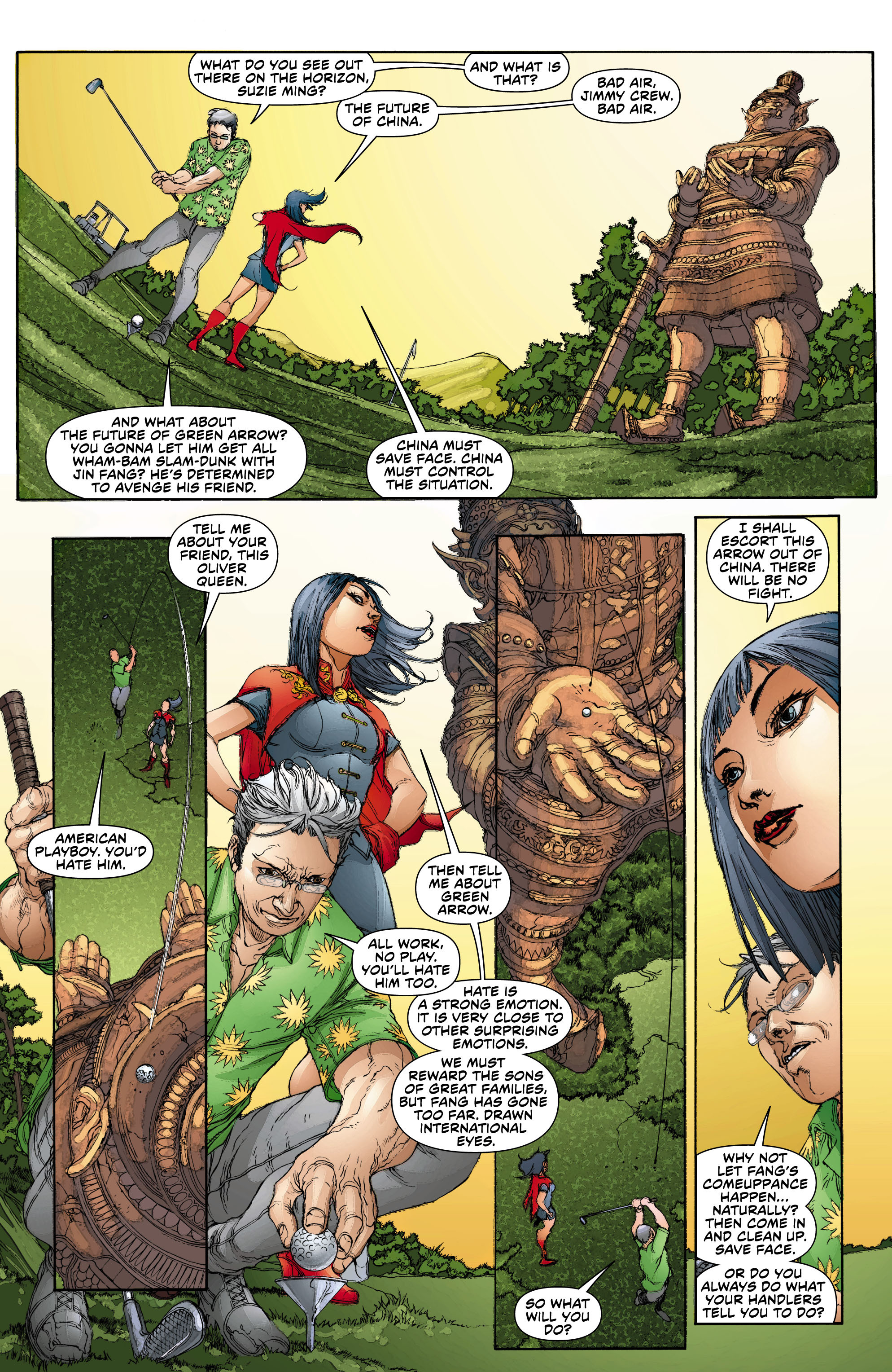 Read online Green Arrow (2011) comic -  Issue #12 - 16