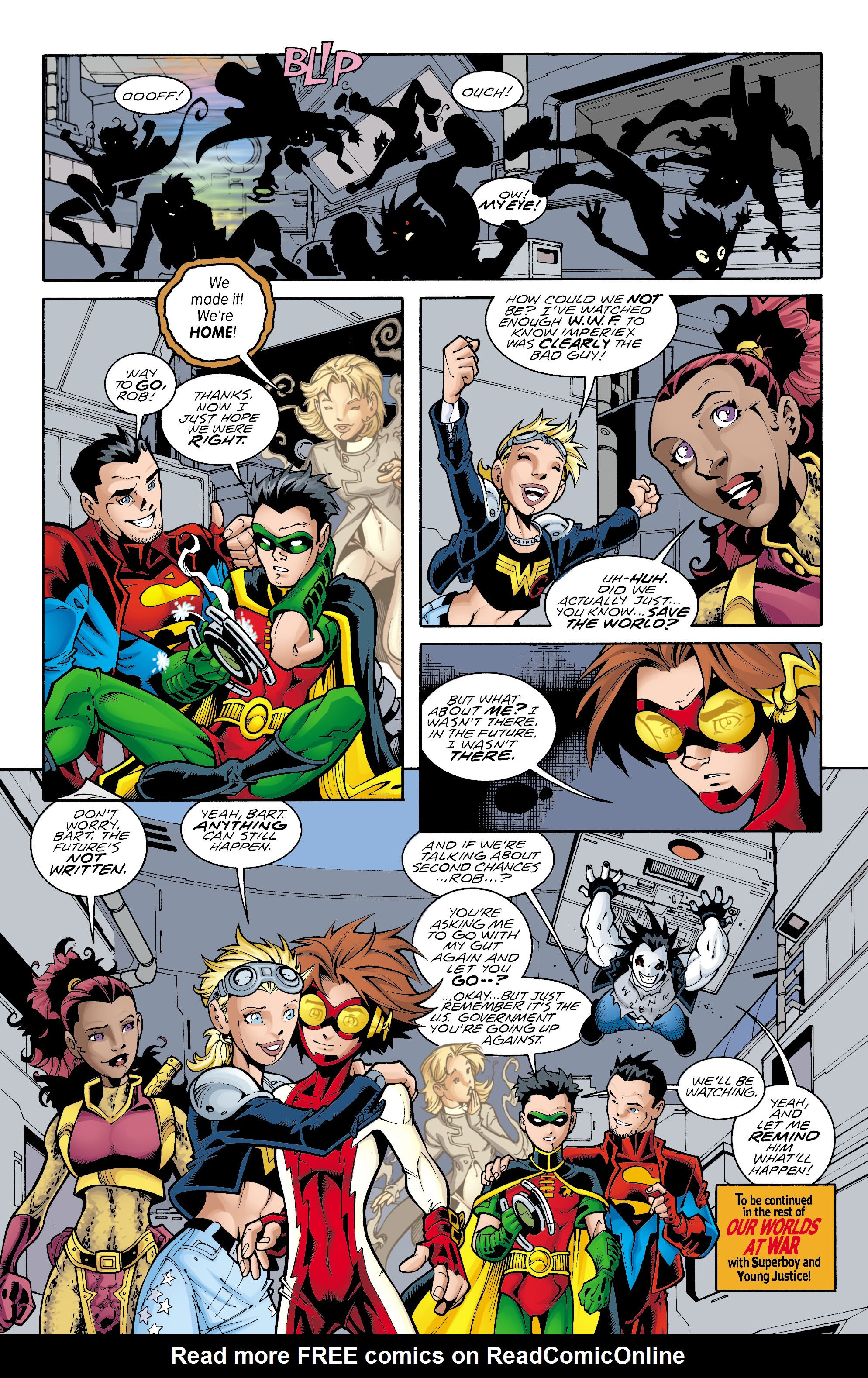 Read online Young Justice: Our Worlds at War comic -  Issue # Full - 37