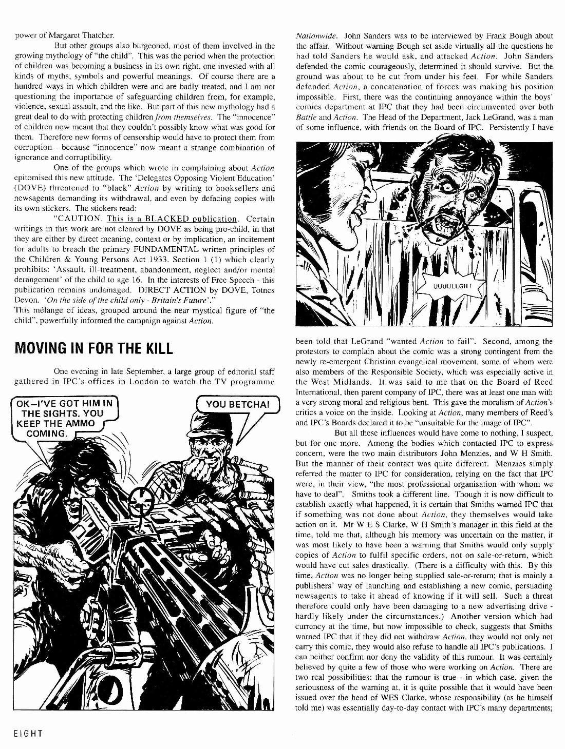 Read online Action (1976) comic -  Issue # _STORY OF A VIOLENT COMIC - 11