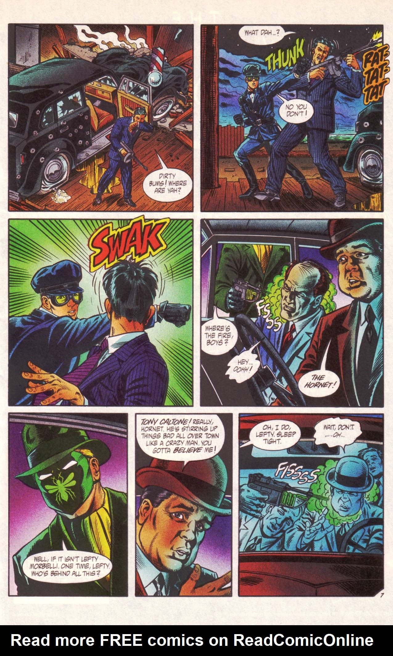 Read online Sting of The Green Hornet comic -  Issue #1 - 8