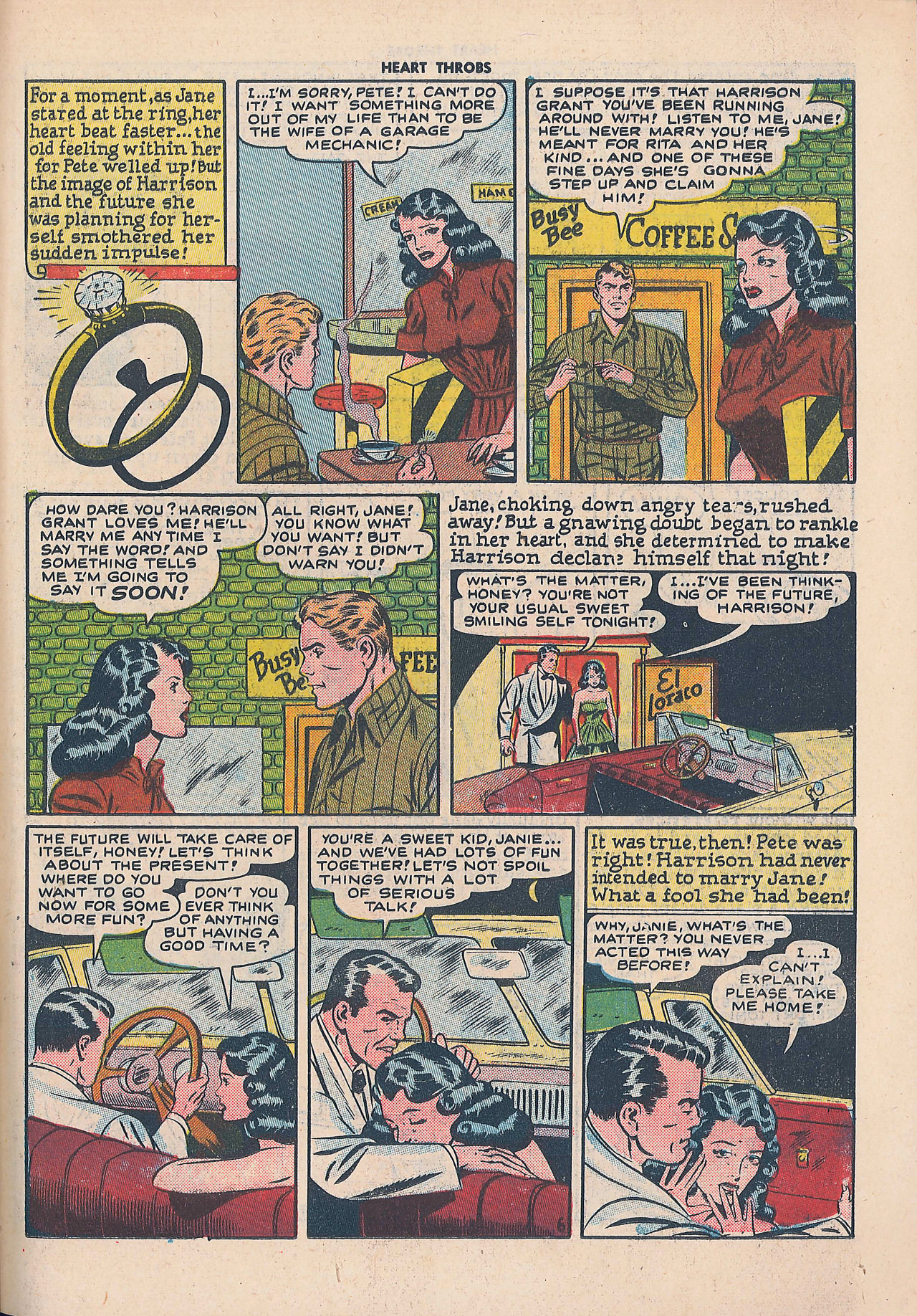 Read online Heart Throbs comic -  Issue #3 - 23