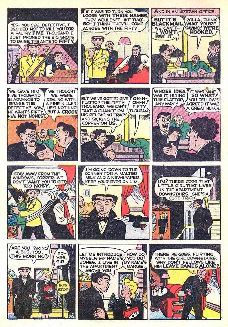 Read online Dick Tracy comic -  Issue #110 - 4