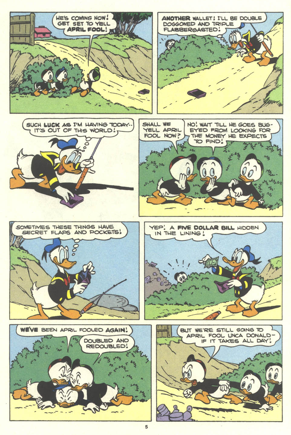 Read online Walt Disney's Comics and Stories comic -  Issue #560 - 7