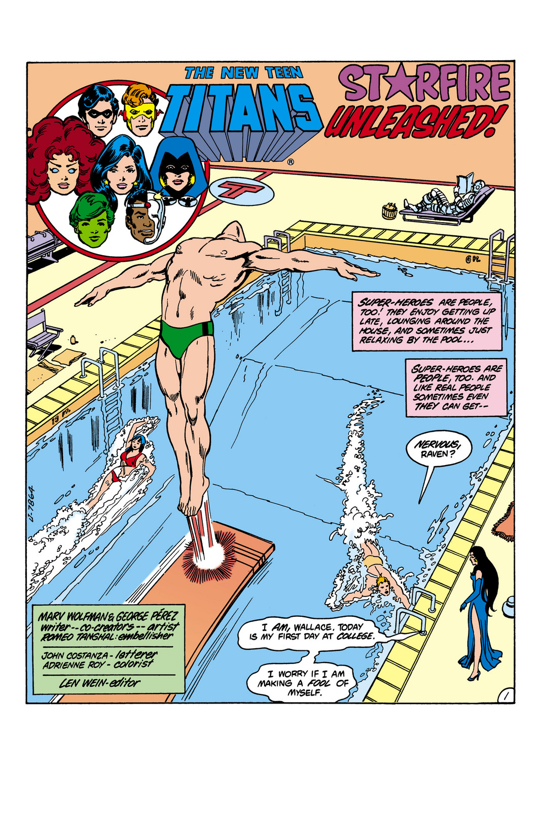 Read online The New Teen Titans (1980) comic -  Issue #16 - 2