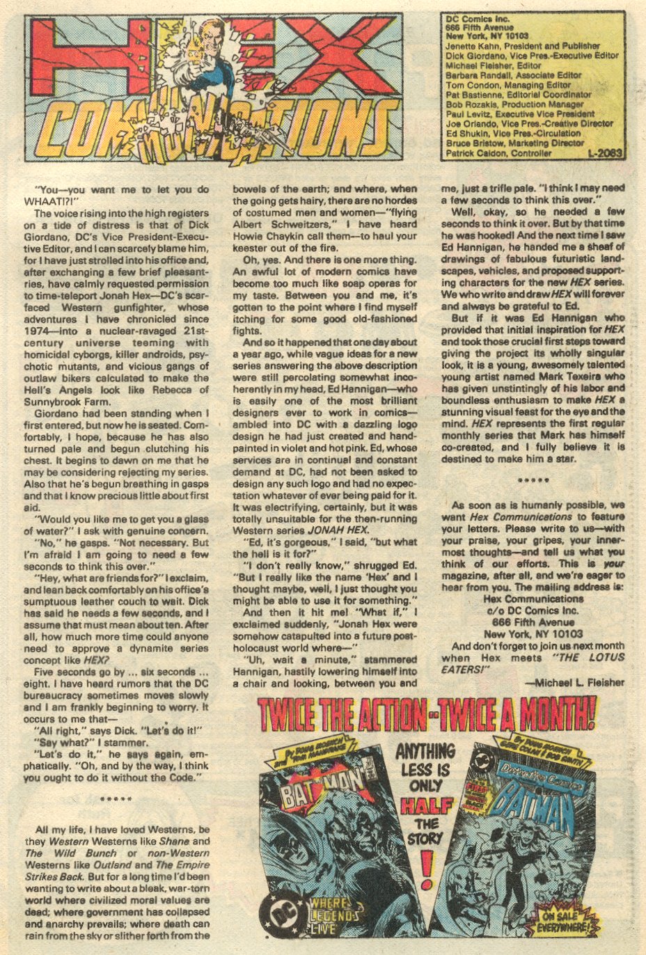 Read online Hex comic -  Issue #2 - 28