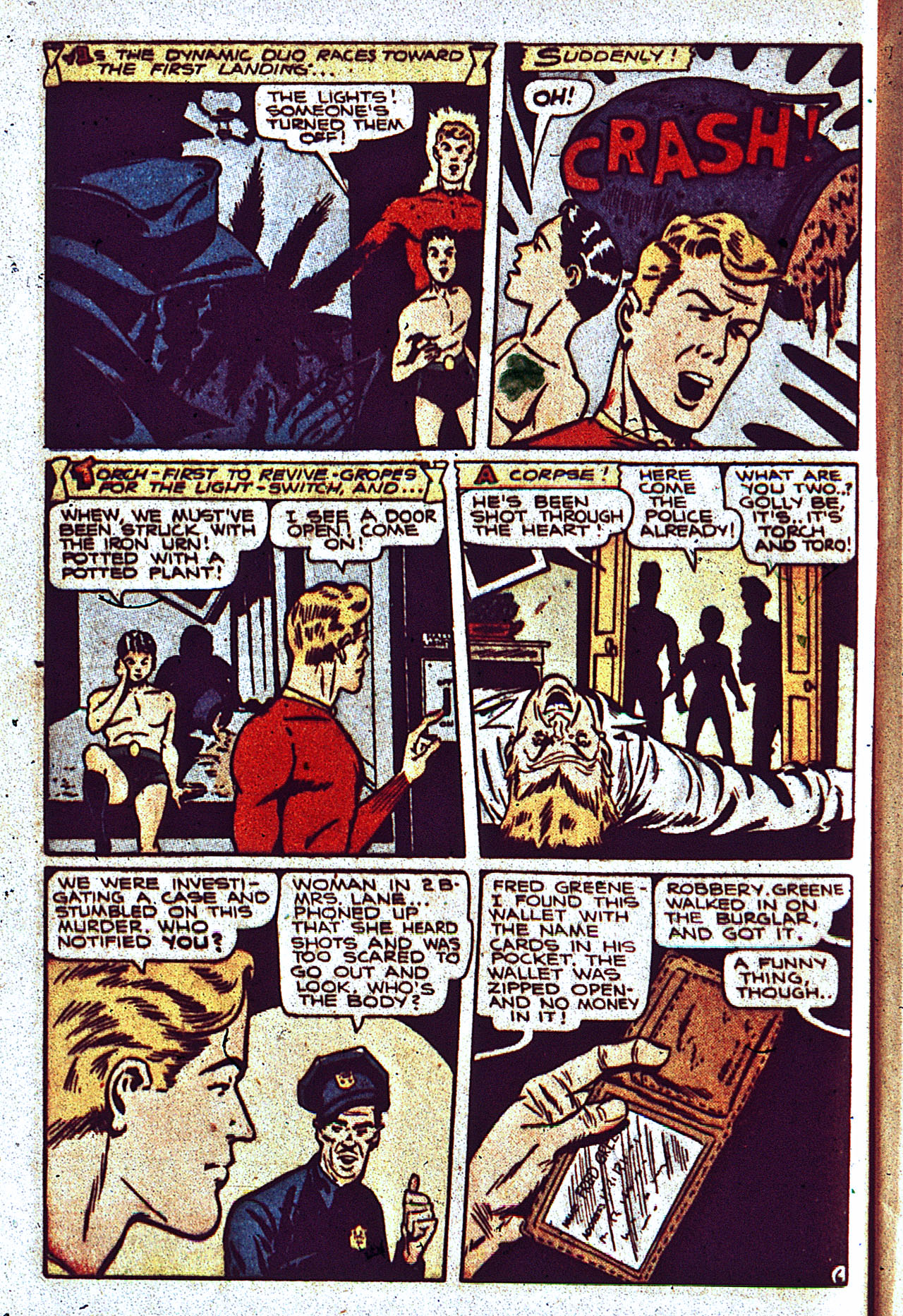 Read online The Human Torch (1940) comic -  Issue #23 - 8