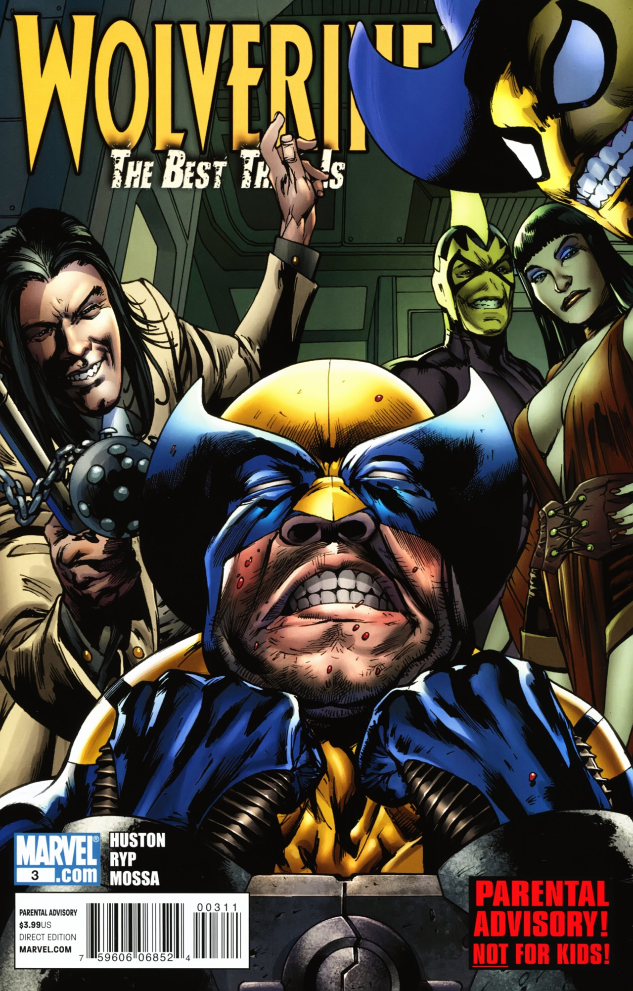 Read online Wolverine: The Best There Is comic -  Issue #3 - 1