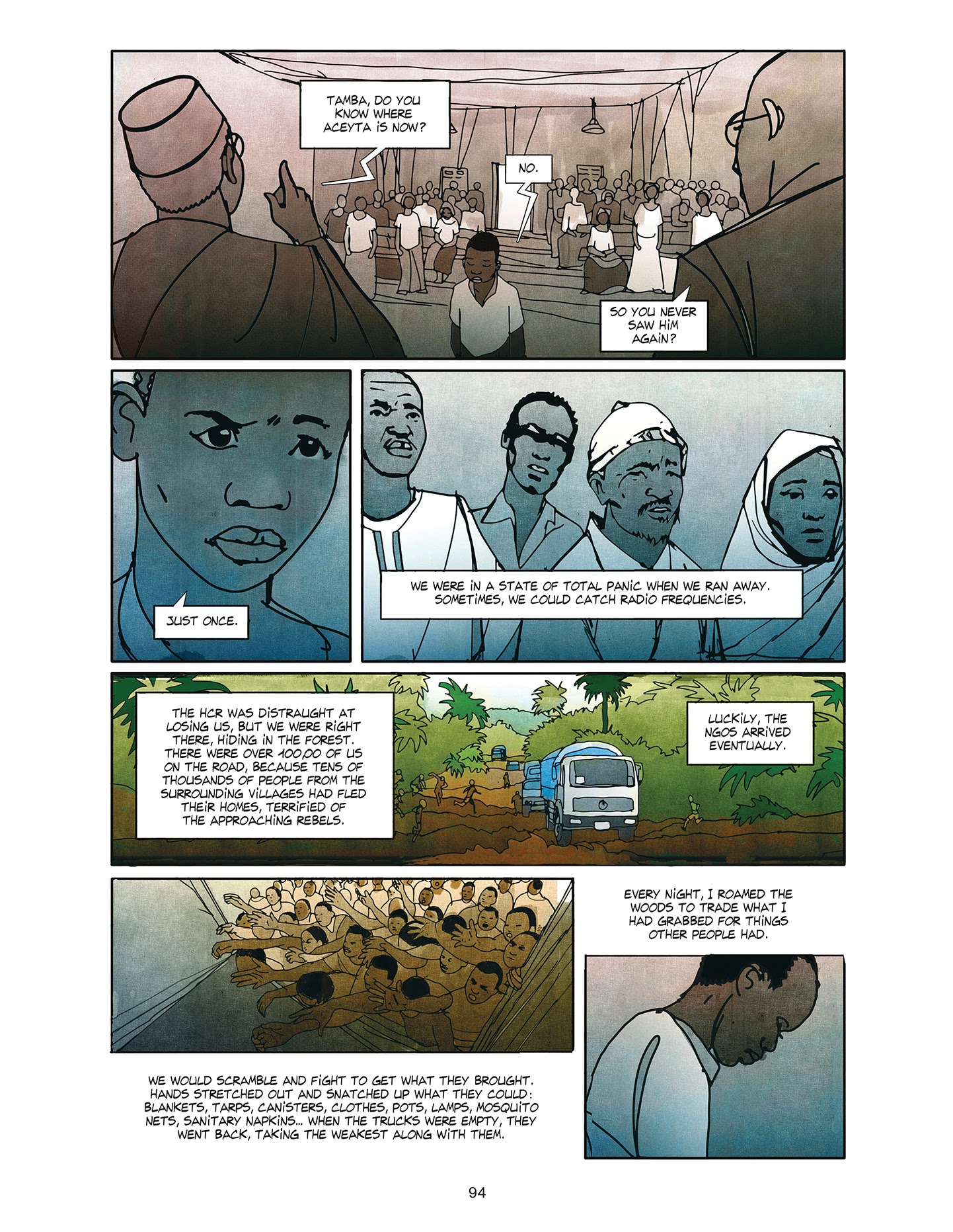 Read online Tamba, Child Soldier comic -  Issue # TPB - 95