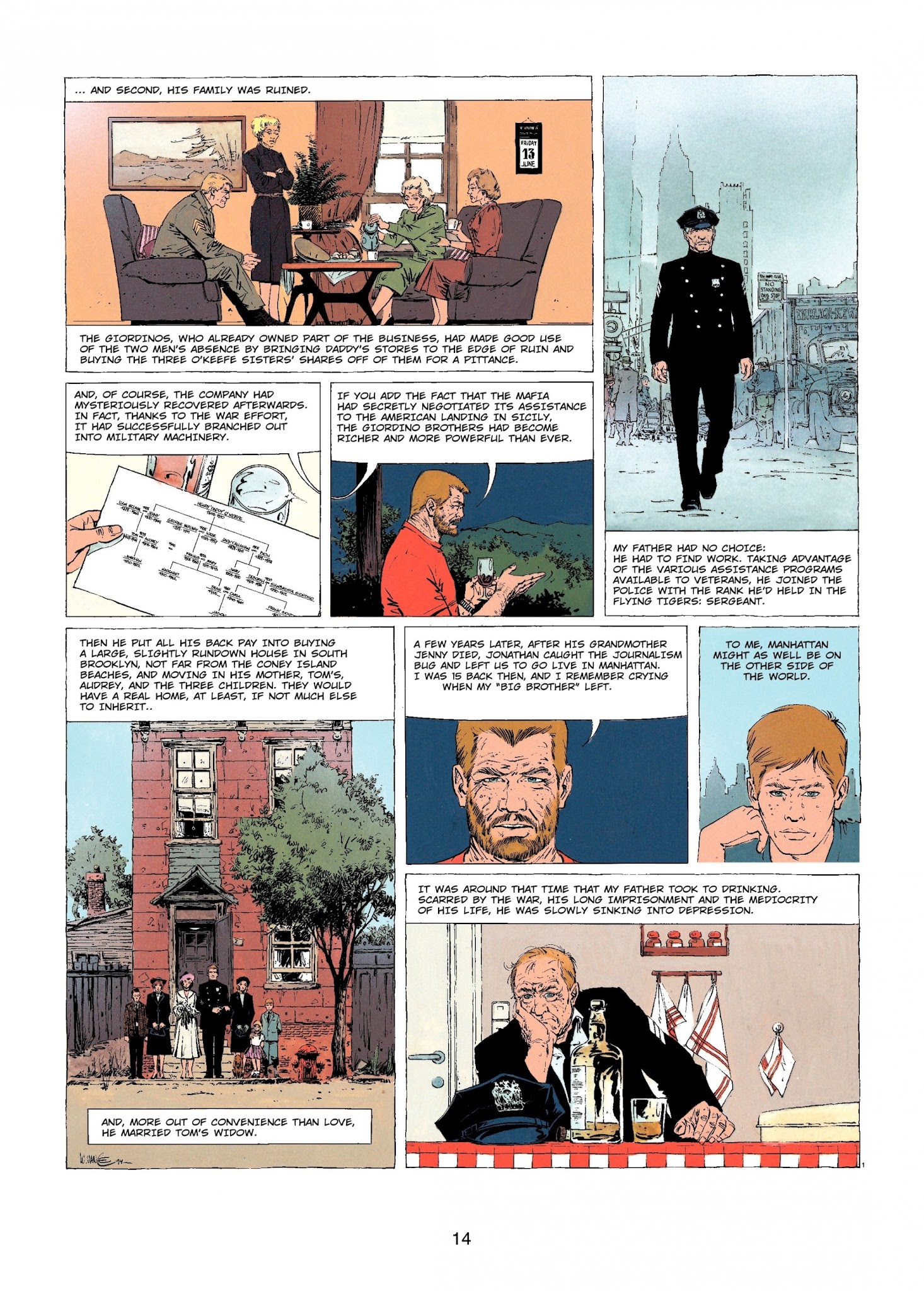 Read online XIII comic -  Issue #11 - 14