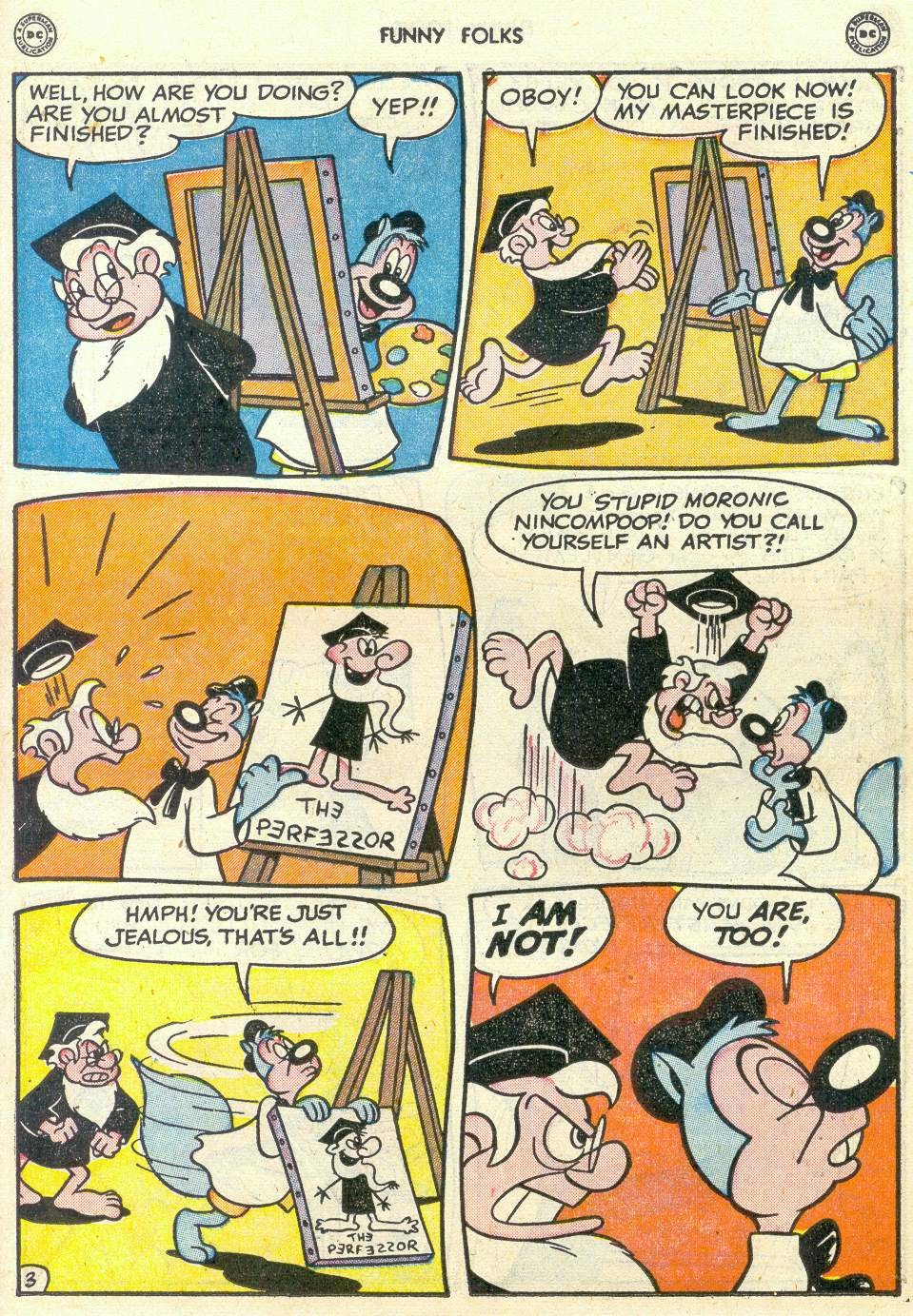 Read online Funny Folks comic -  Issue #17 - 21