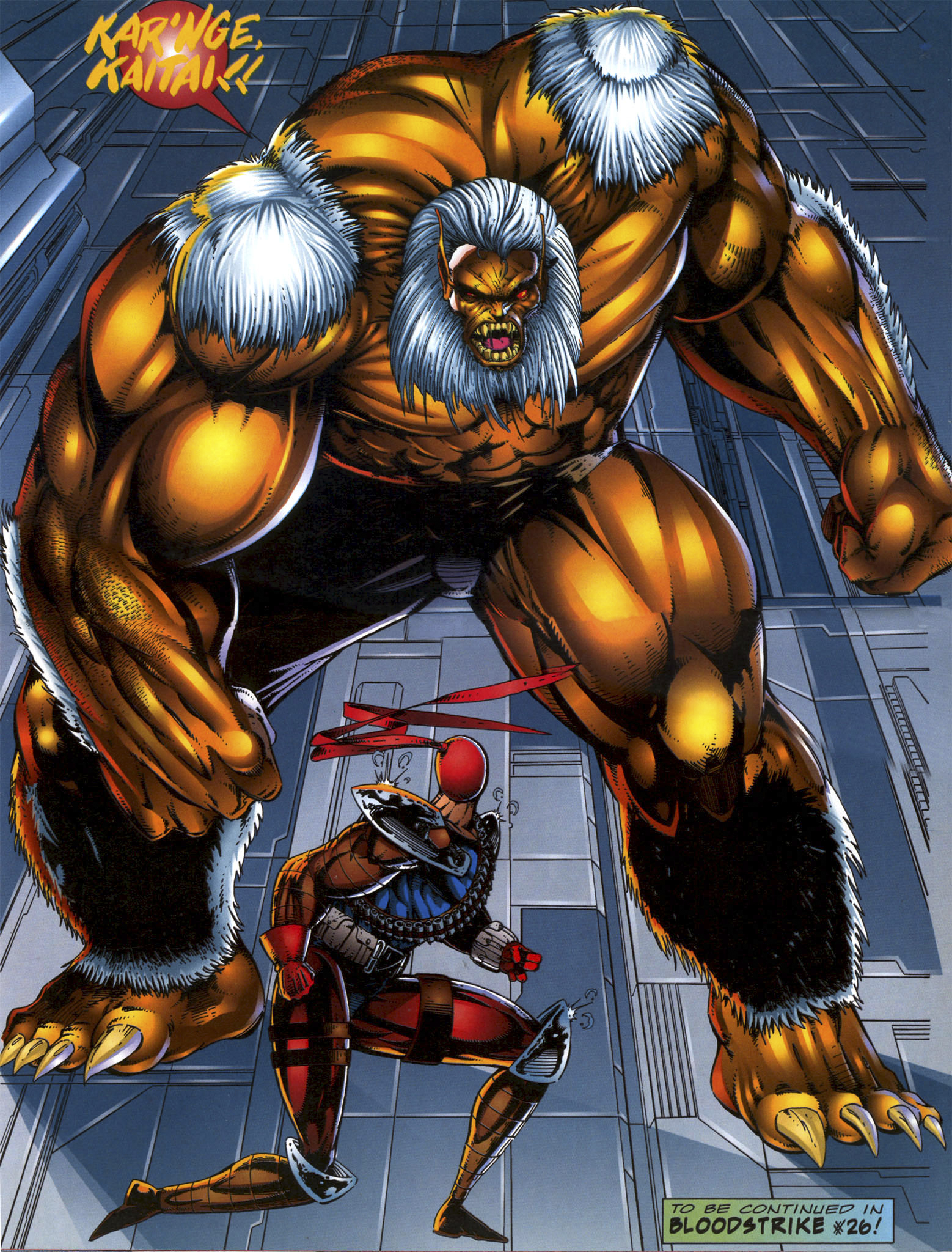 Read online Bloodstrike (1993) comic -  Issue #25 - 22