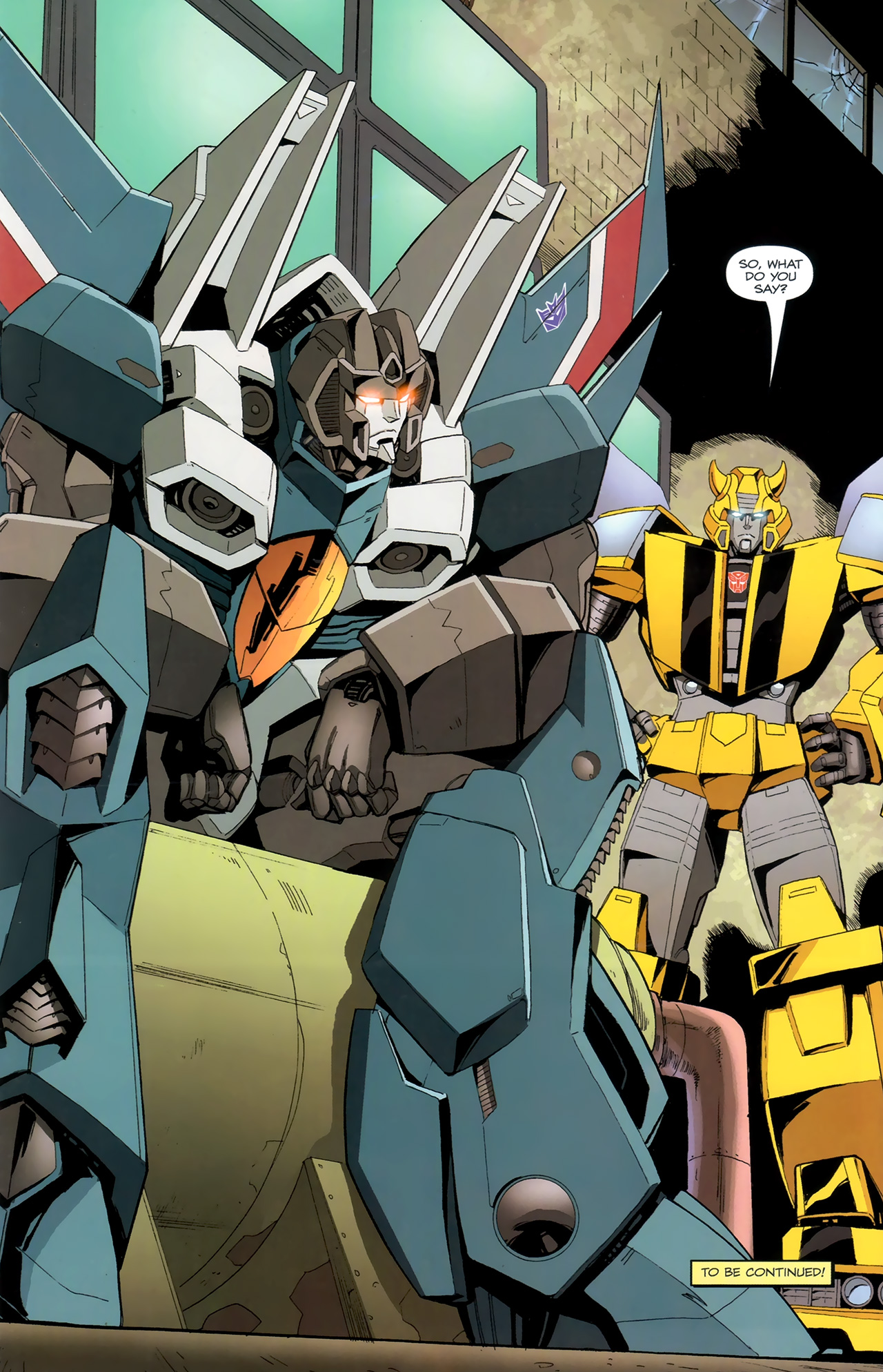 Read online The Transformers (2009) comic -  Issue #10 - 23