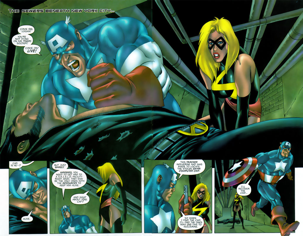 Read online Wolverine/Captain America comic -  Issue #3 - 3