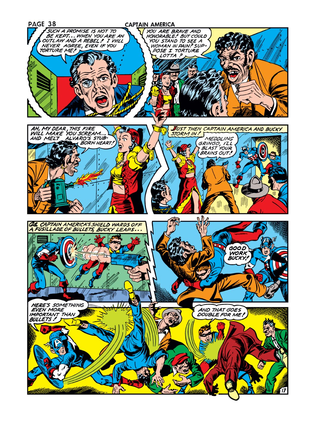 Read online Captain America Comics comic -  Issue #12 - 39