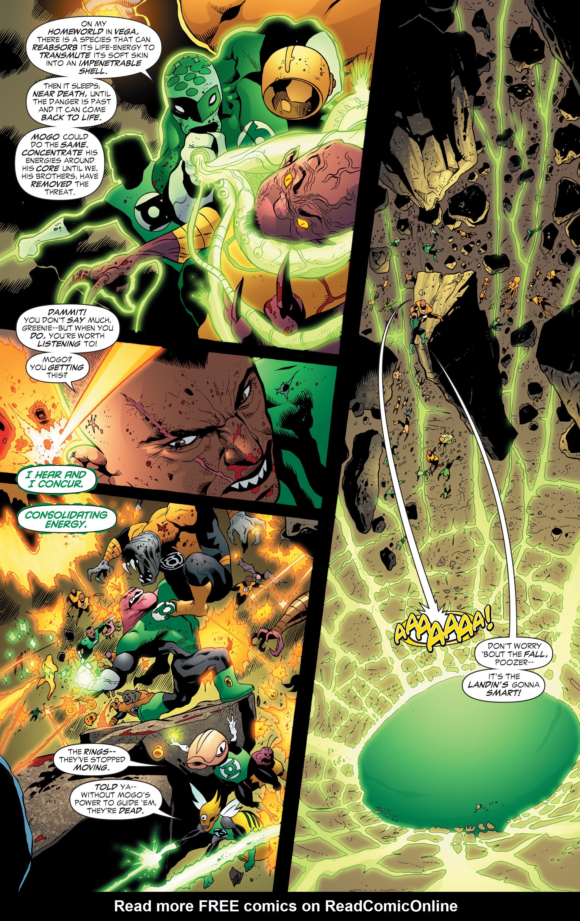Read online Green Lantern by Geoff Johns comic -  Issue # TPB 3 (Part 2) - 92