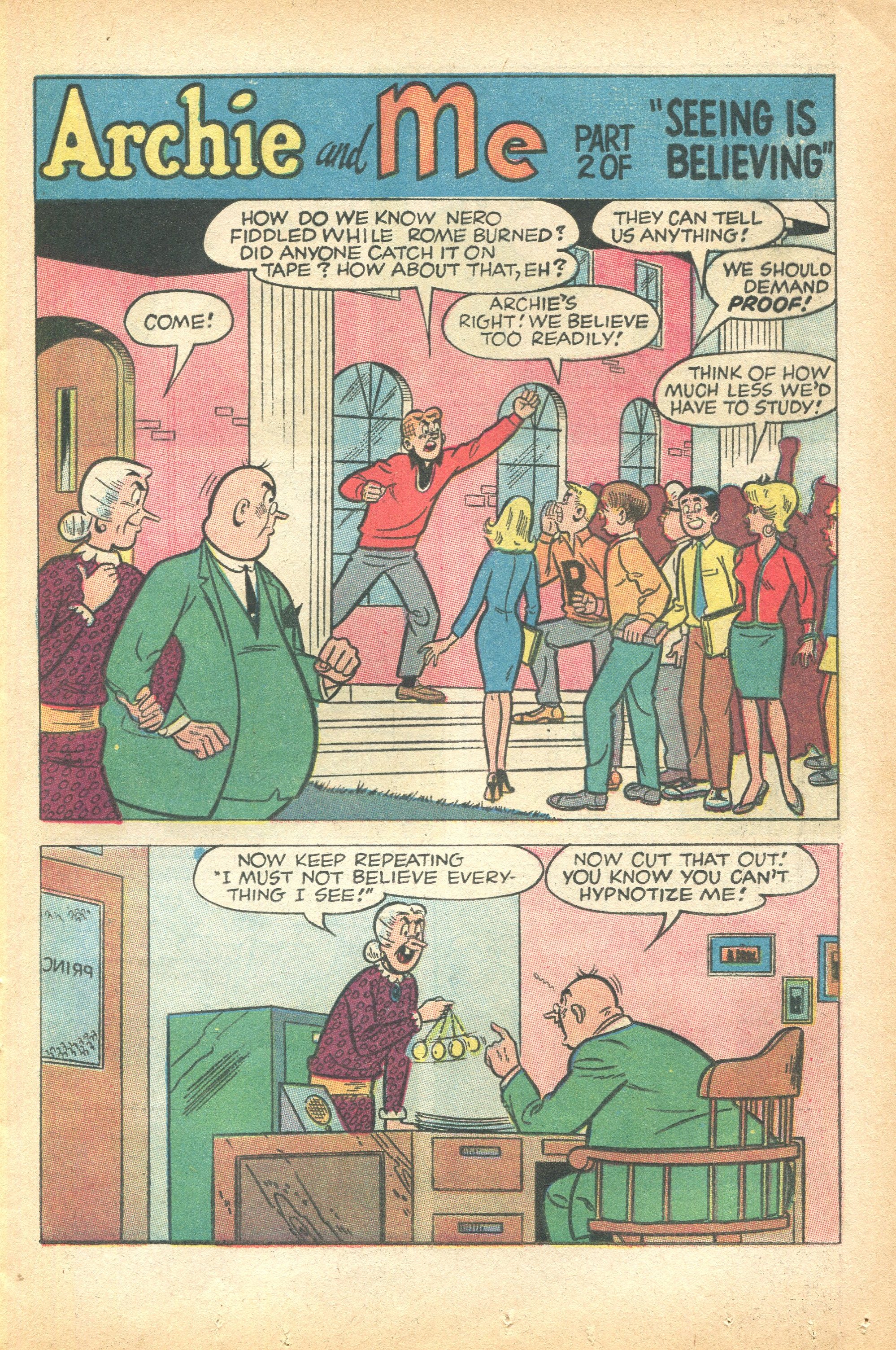 Read online Archie and Me comic -  Issue #12 - 13
