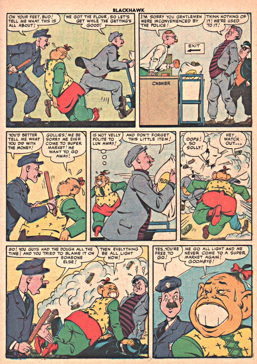 Read online Blackhawk (1957) comic -  Issue #82 - 17