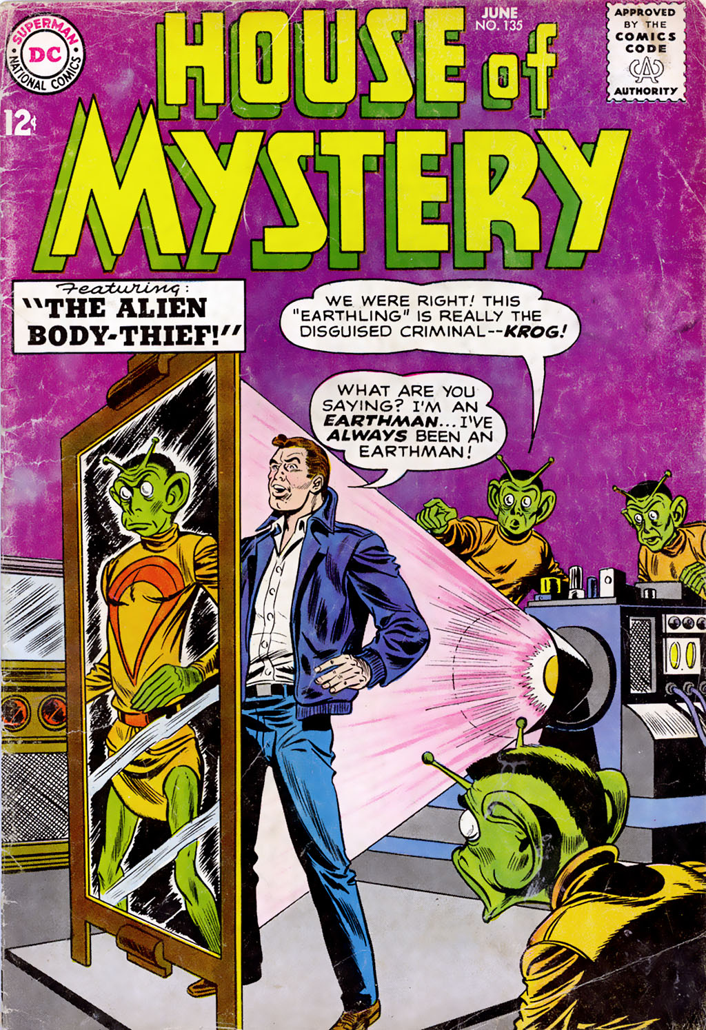 Read online House of Mystery (1951) comic -  Issue #135 - 1