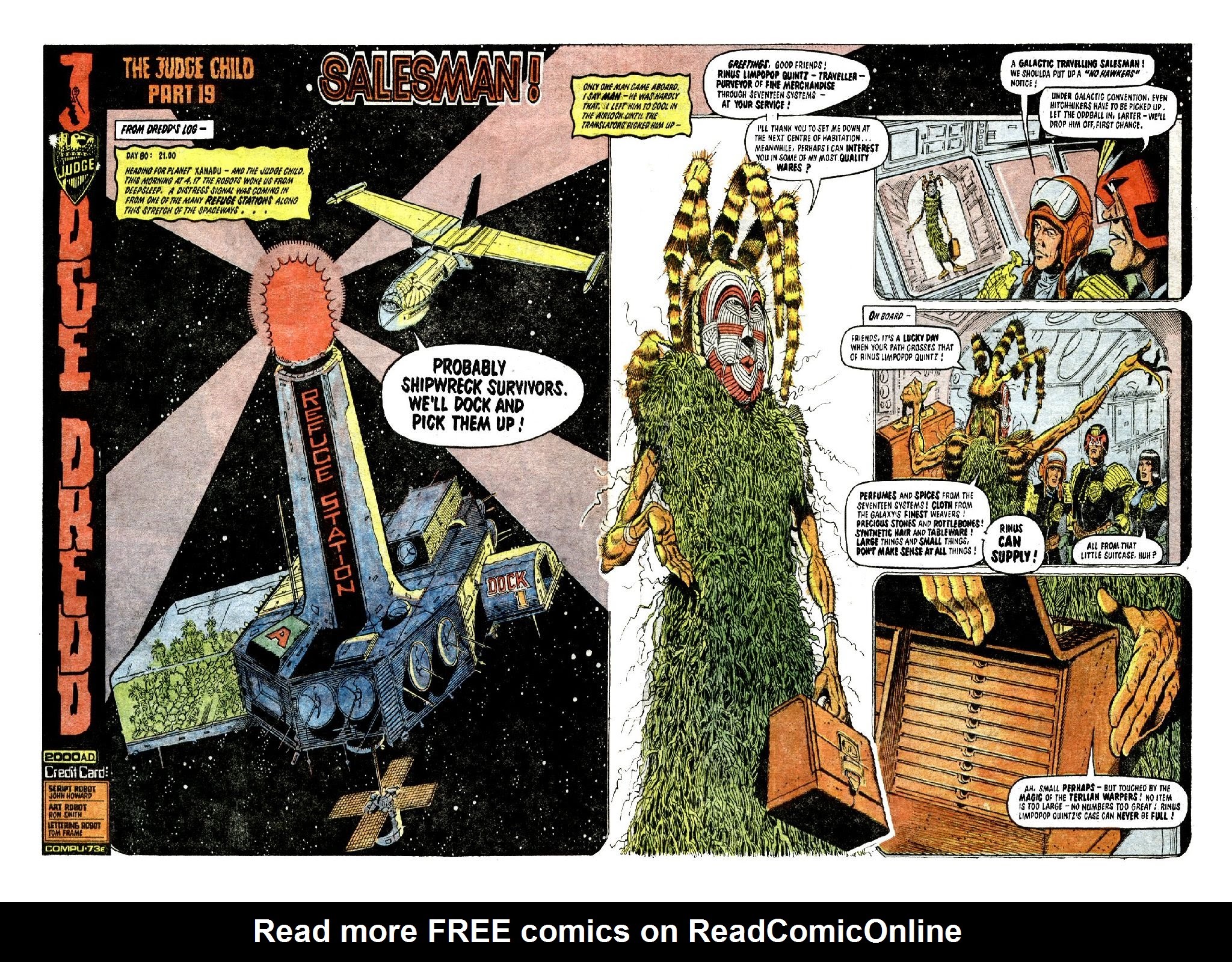 Read online Judge Dredd Epics comic -  Issue # TPB The Judge Child Quest - 95