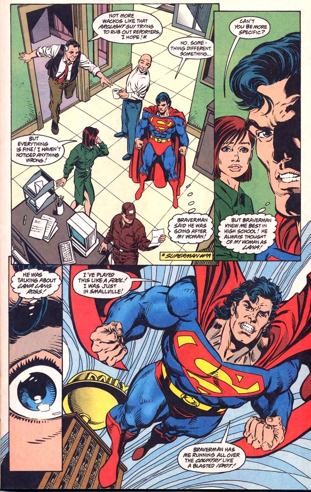 Read online Superman (1987) comic -  Issue #100 - 18