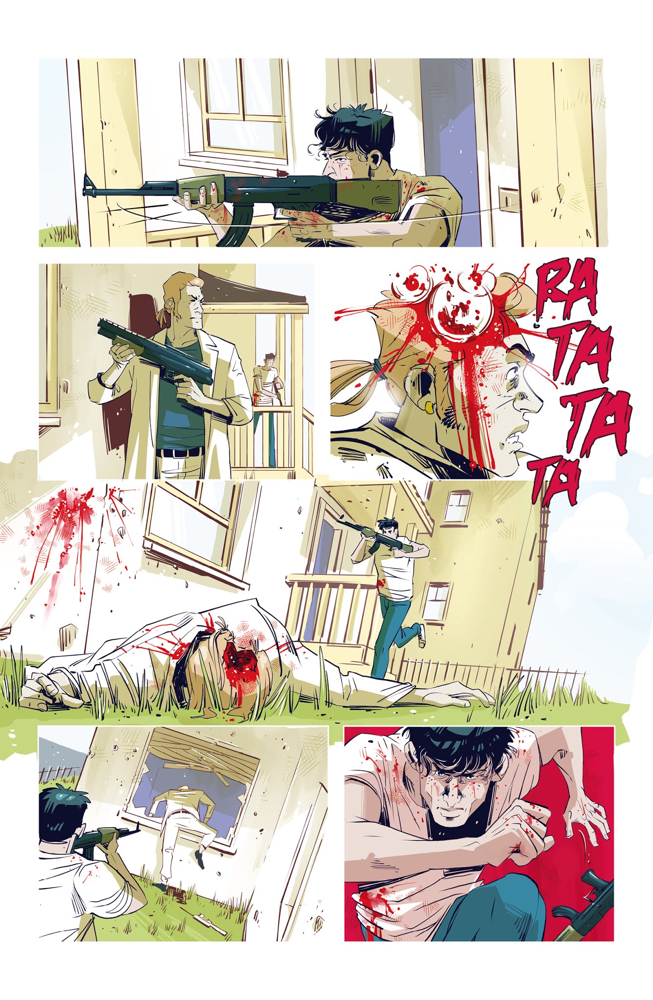 Read online Hotline Miami Wildlife comic -  Issue #6 - 26