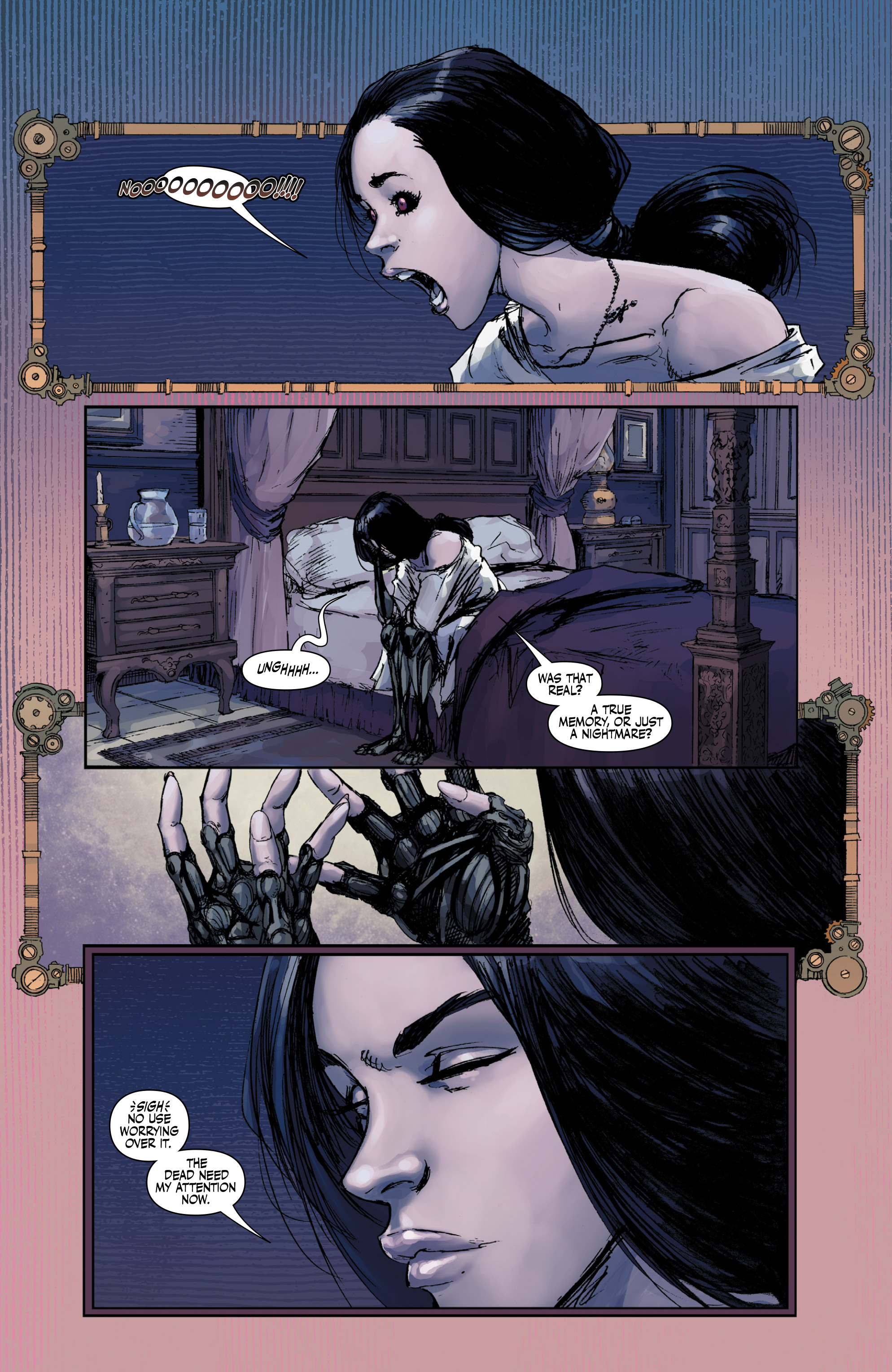 Read online Lady Mechanika: The Lost Boys of West Abbey comic -  Issue #3 - 28
