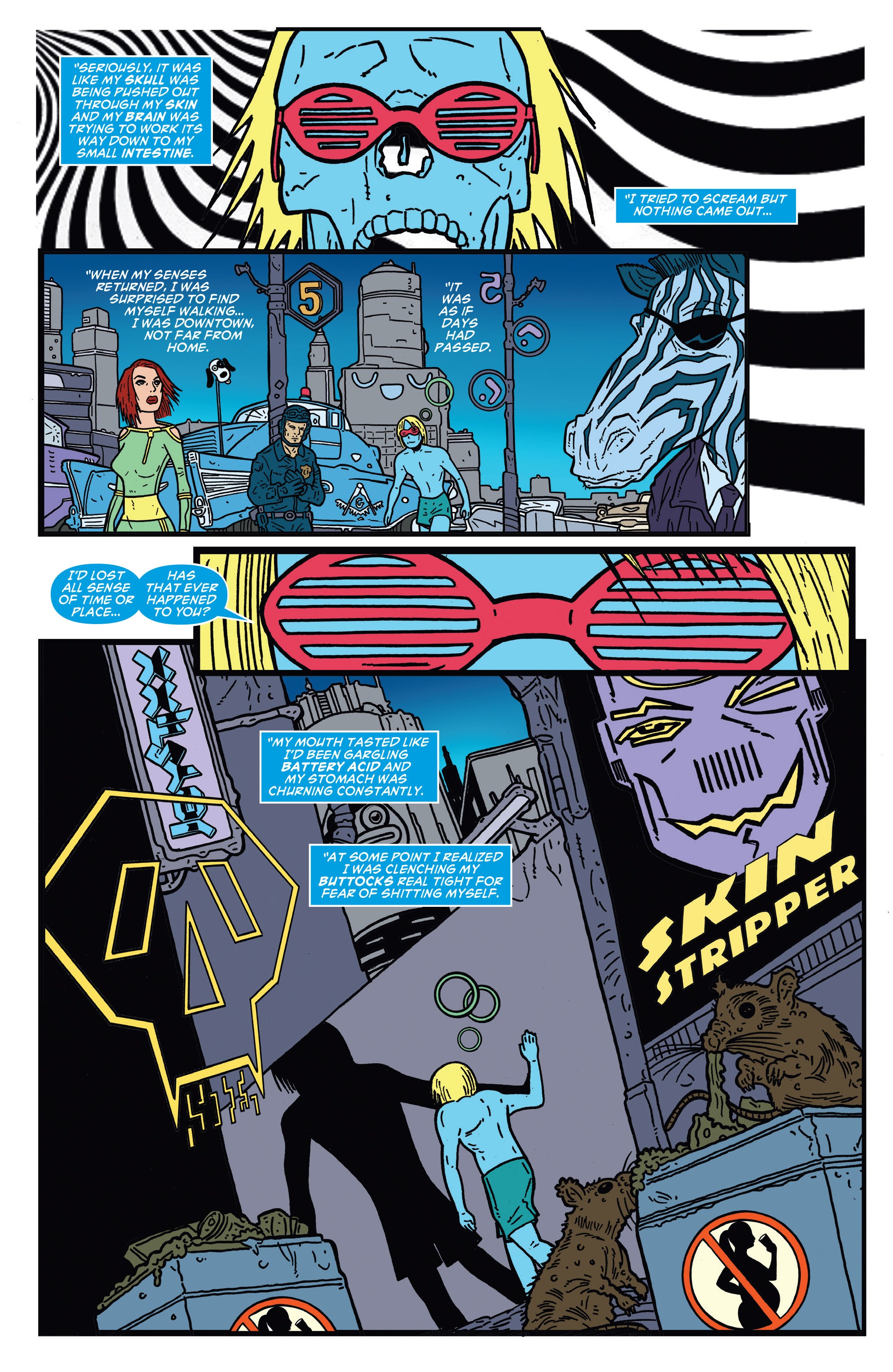 Read online Shaky Kane: Elephantmen & Monsters comic -  Issue # TPB - 35