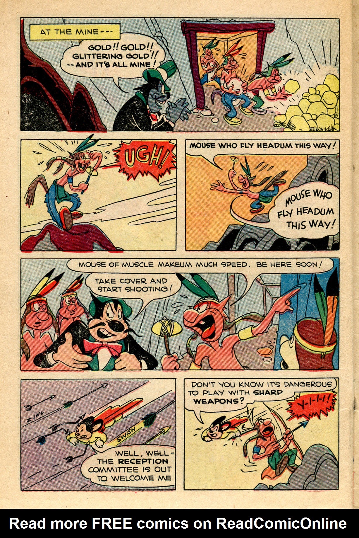 Read online Paul Terry's Mighty Mouse Comics comic -  Issue #18 - 8