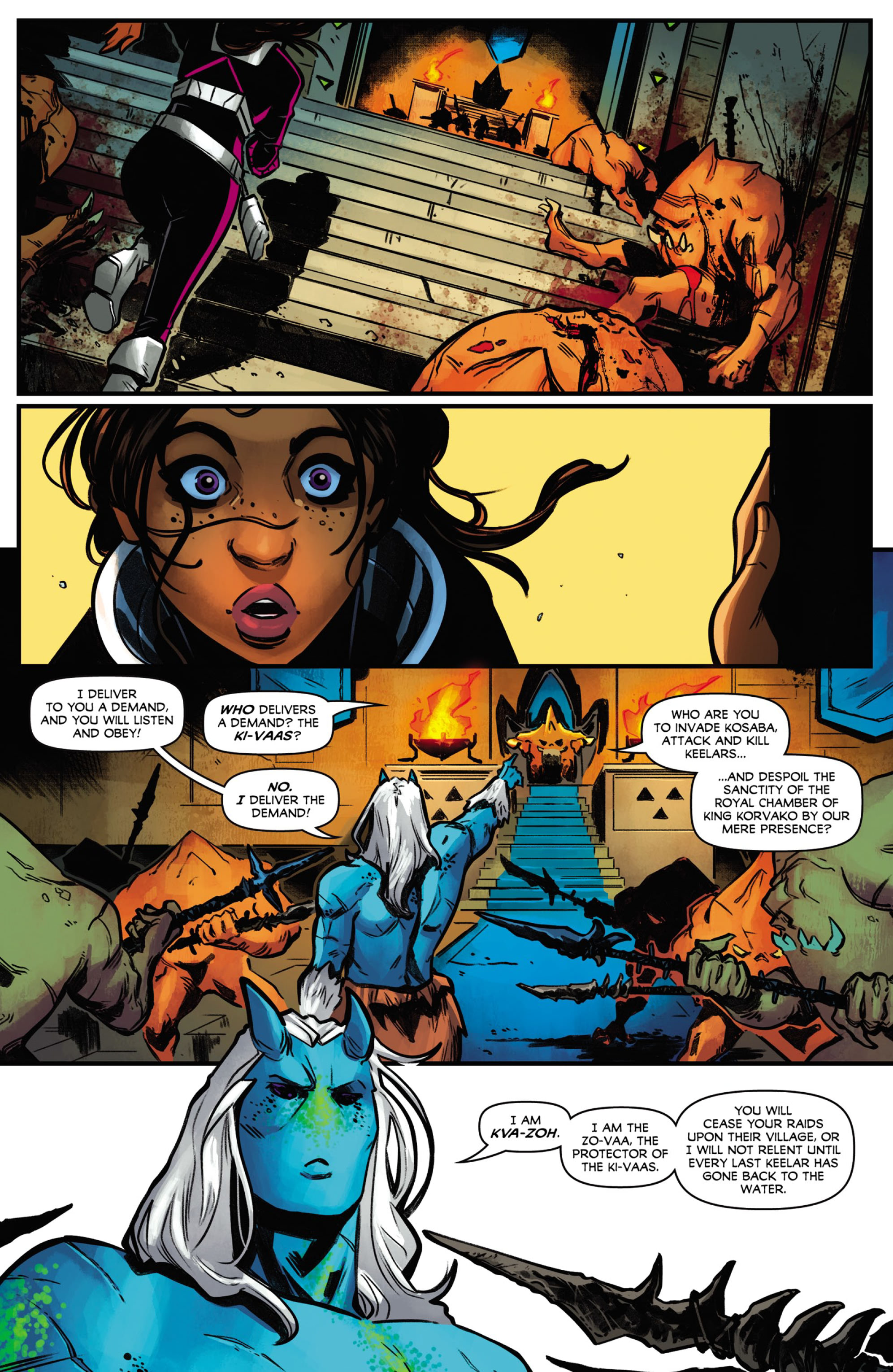 Read online Beyond the Farthest Star: Warriors of Zandar comic -  Issue #4 - 12
