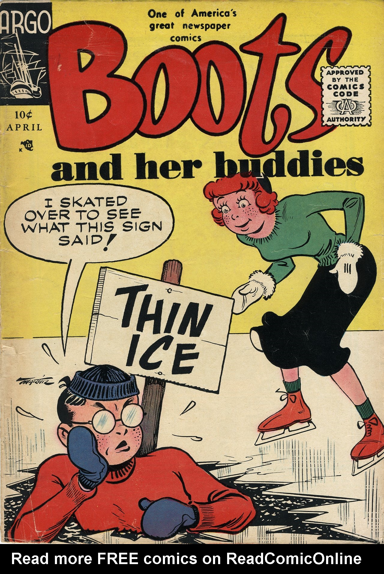 Read online Boots and Her Buddies (1955) comic -  Issue #3 - 1