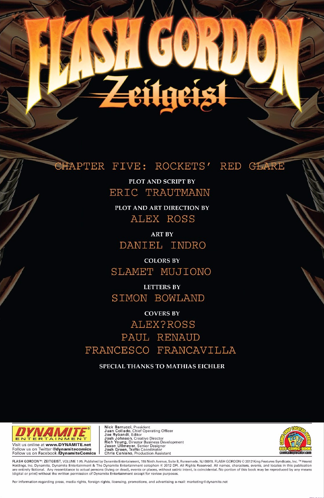 Read online Flash Gordon: Zeitgeist comic -  Issue # TPB - 110