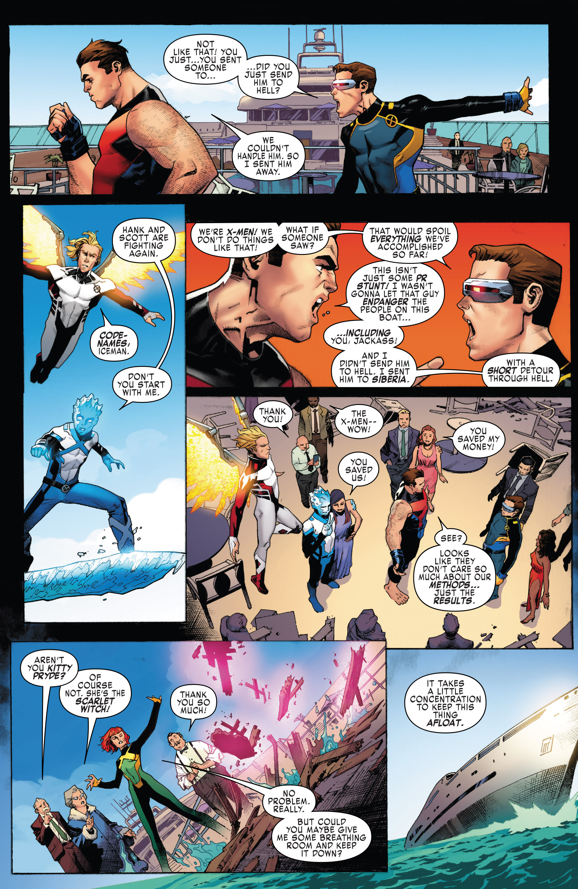 Read online X-Men: Blue comic -  Issue #1 - 18