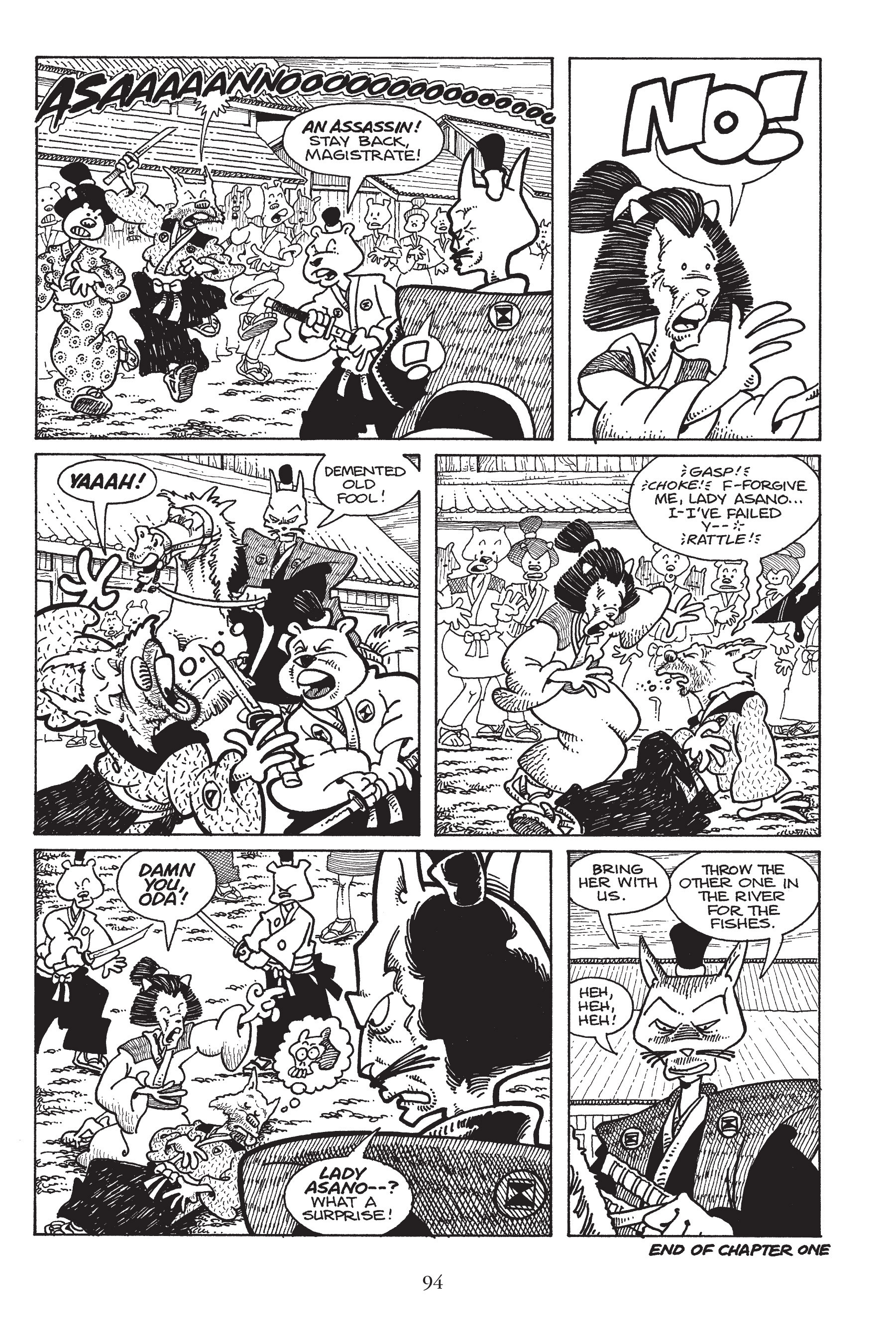 Read online Usagi Yojimbo (1987) comic -  Issue # _TPB 7 - 87