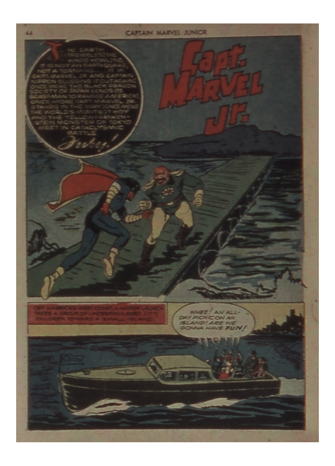 Read online Captain Marvel, Jr. comic -  Issue #4 - 45