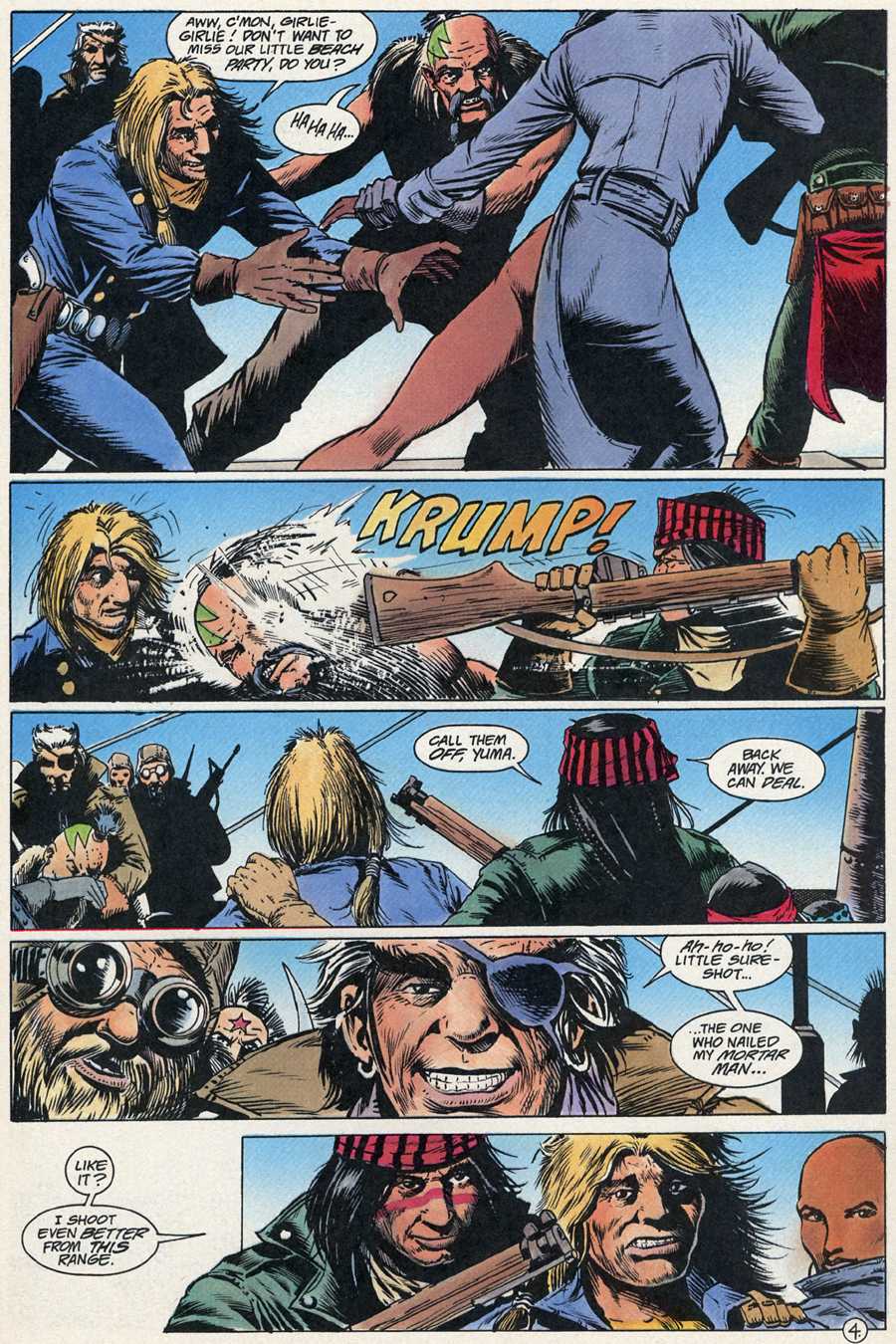 Read online Scout: War Shaman comic -  Issue #4 - 5