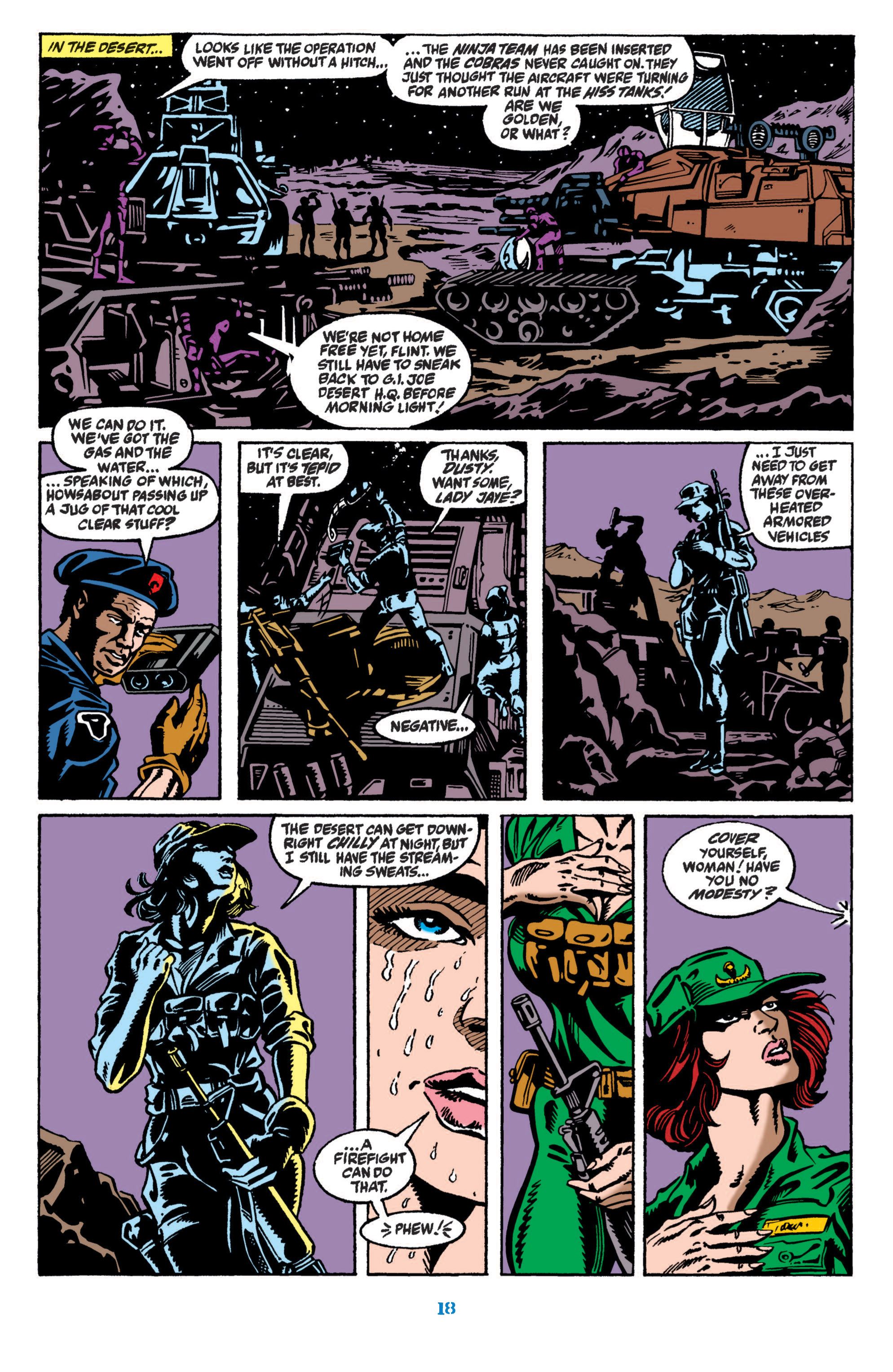 Read online Classic G.I. Joe comic -  Issue # TPB 12 (Part 1) - 19