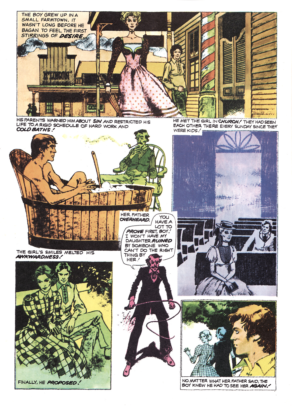 Read online Vampirella (1969) comic -  Issue #35 - 36