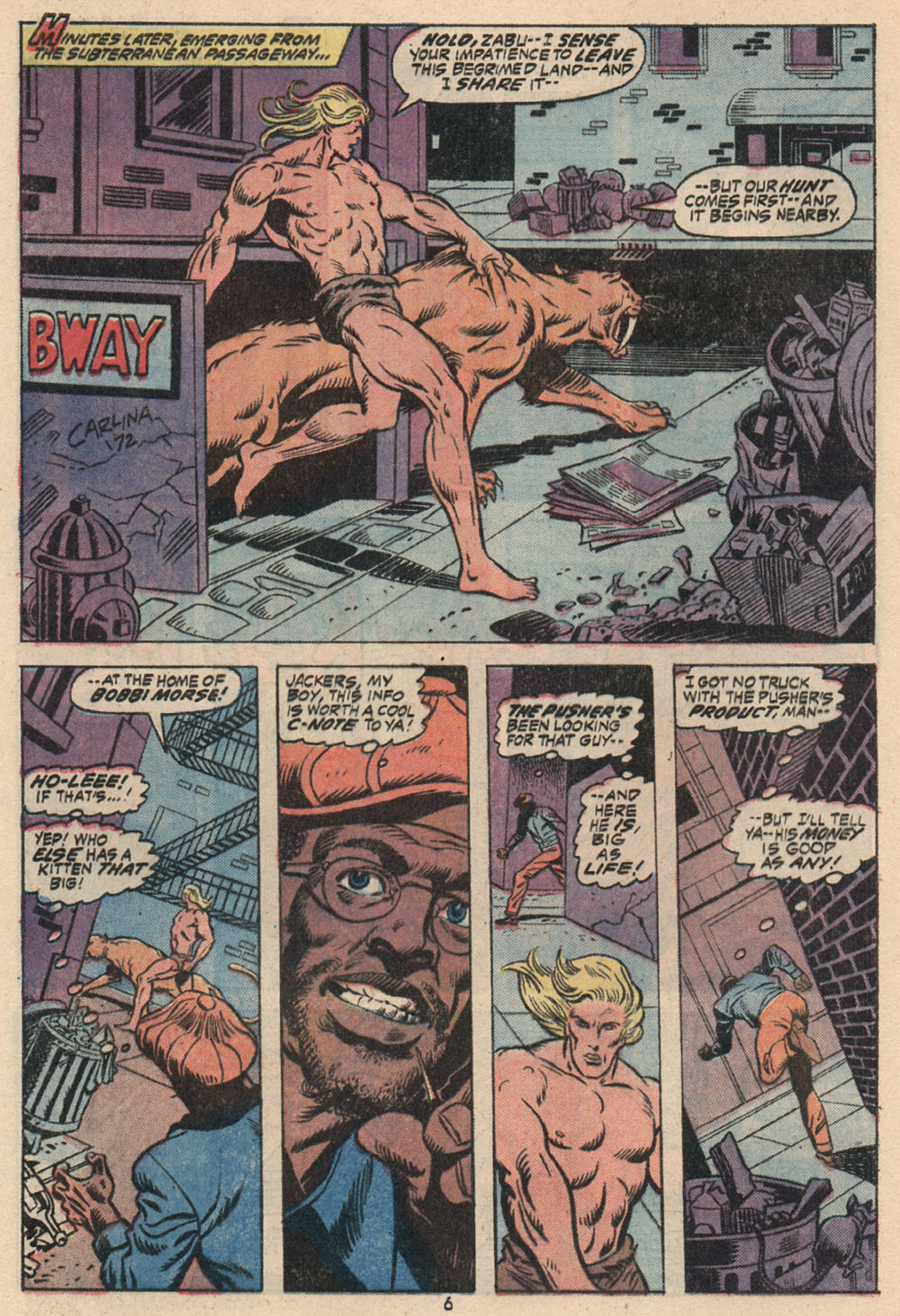 Read online Astonishing Tales (1970) comic -  Issue #16 - 6