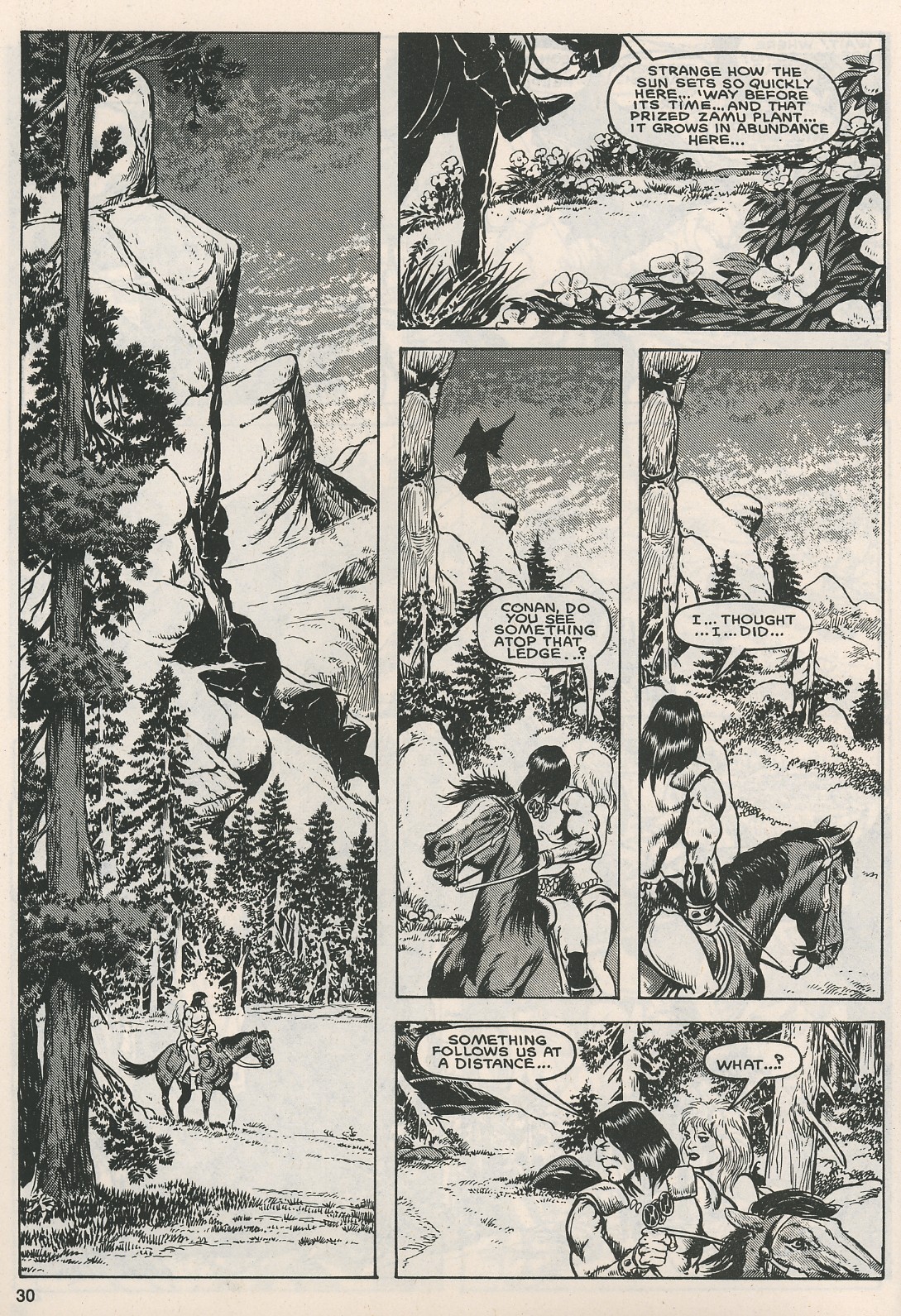 Read online The Savage Sword Of Conan comic -  Issue #118 - 29