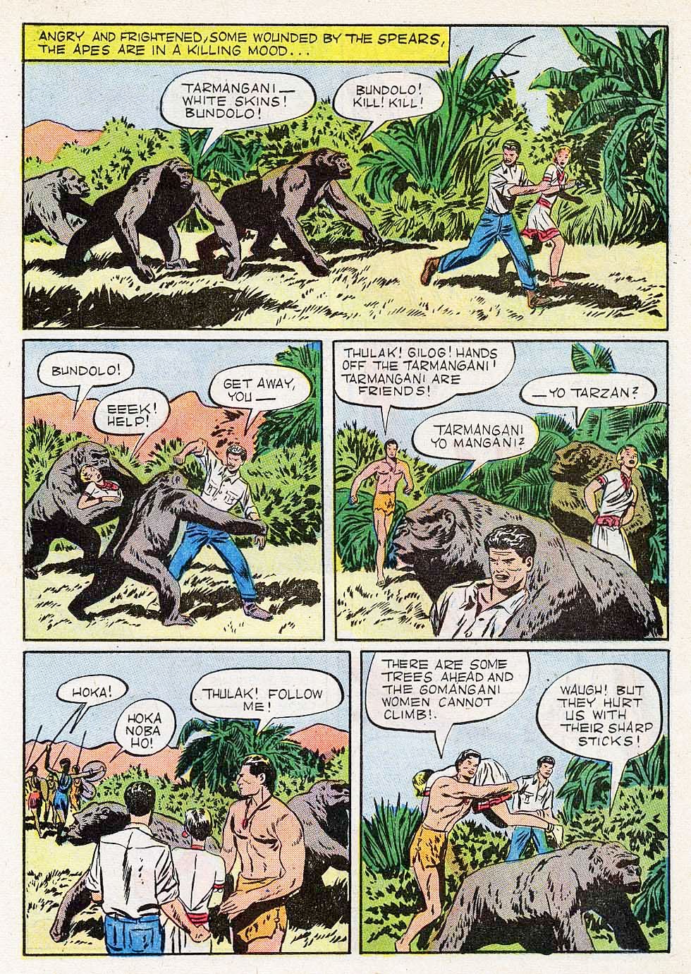 Read online Tarzan (1948) comic -  Issue #18 - 23