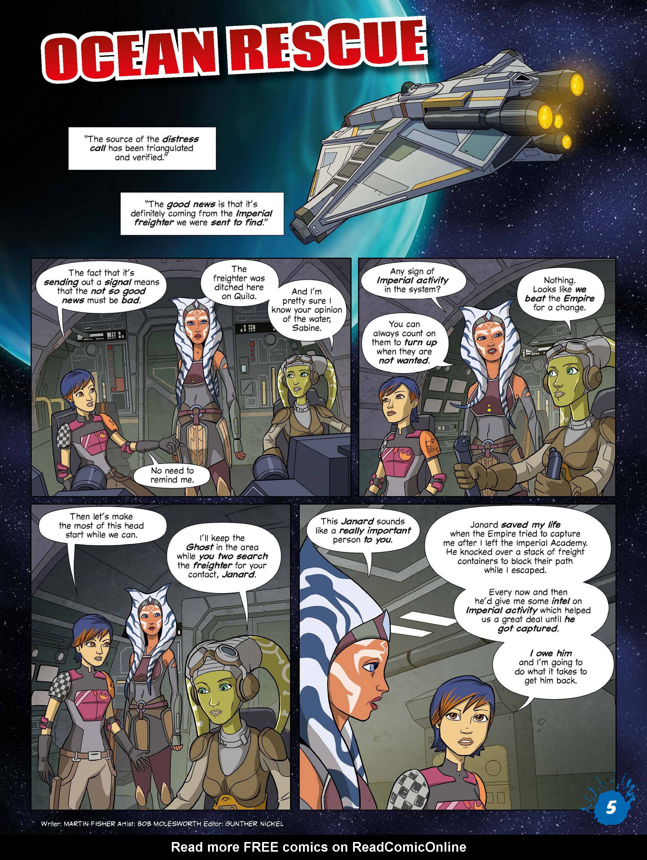 Read online Star Wars Rebels Magazine comic -  Issue #7 - 5