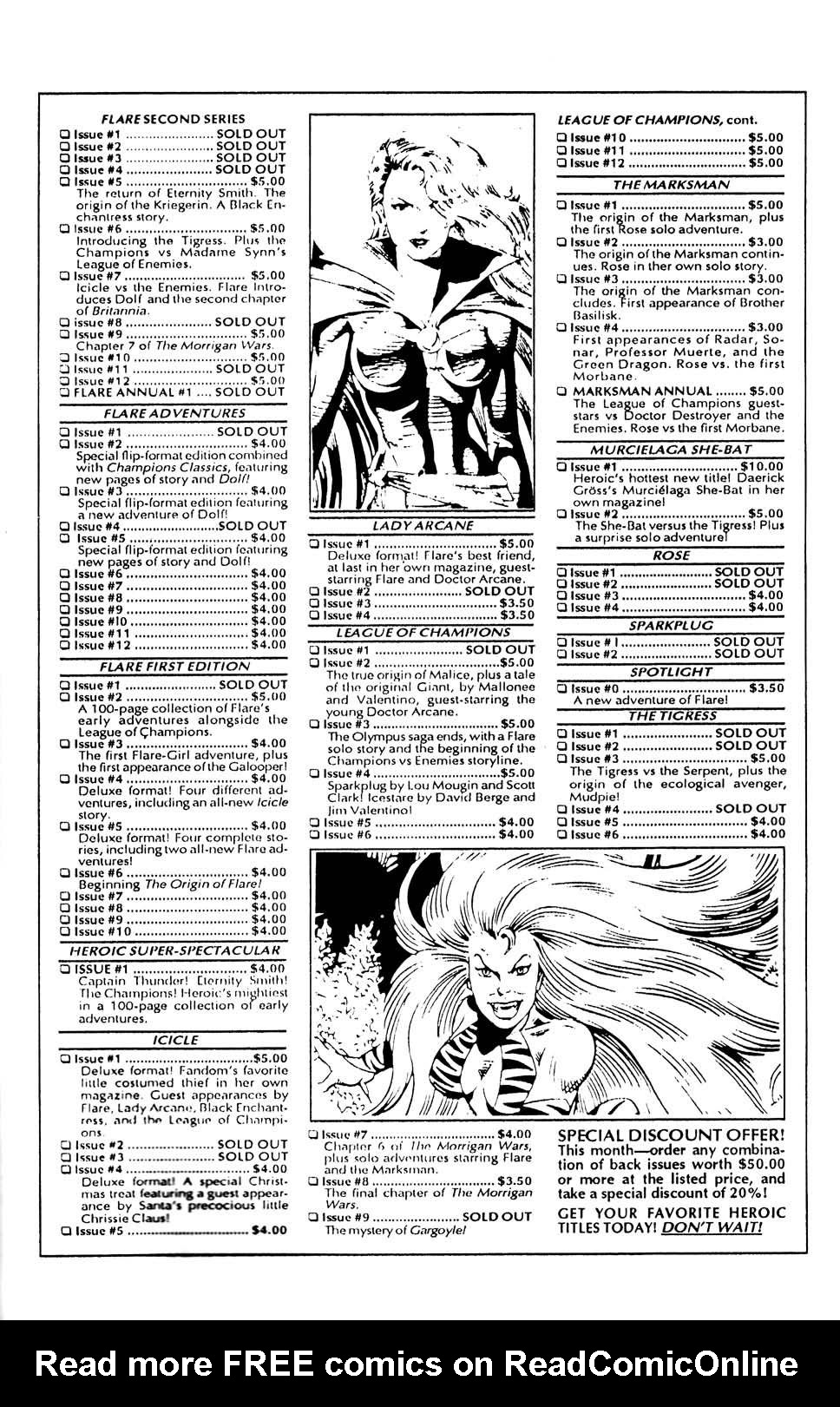 Read online Flare (1990) comic -  Issue #15 - 35