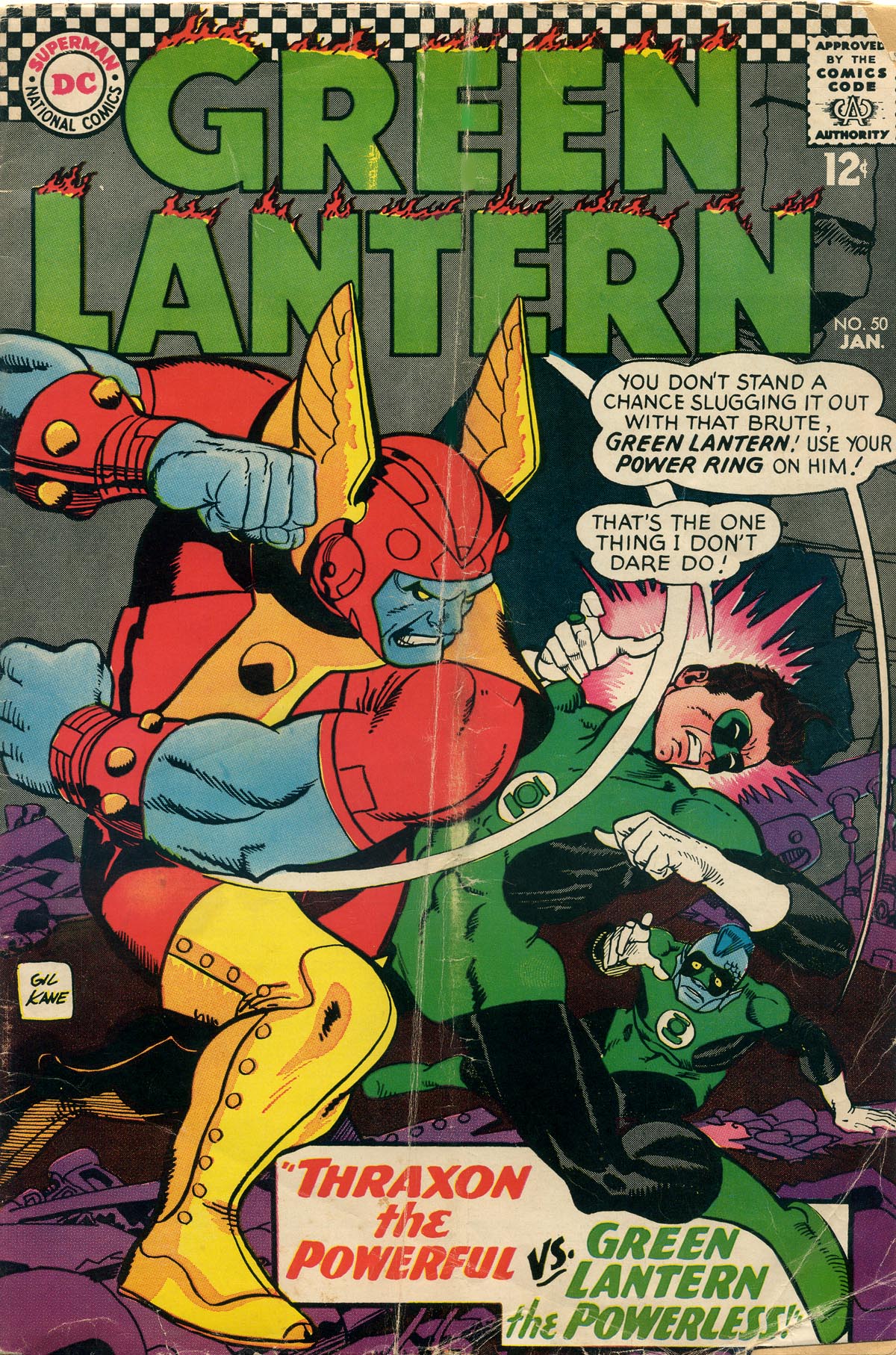 Read online Green Lantern (1960) comic -  Issue #50 - 1