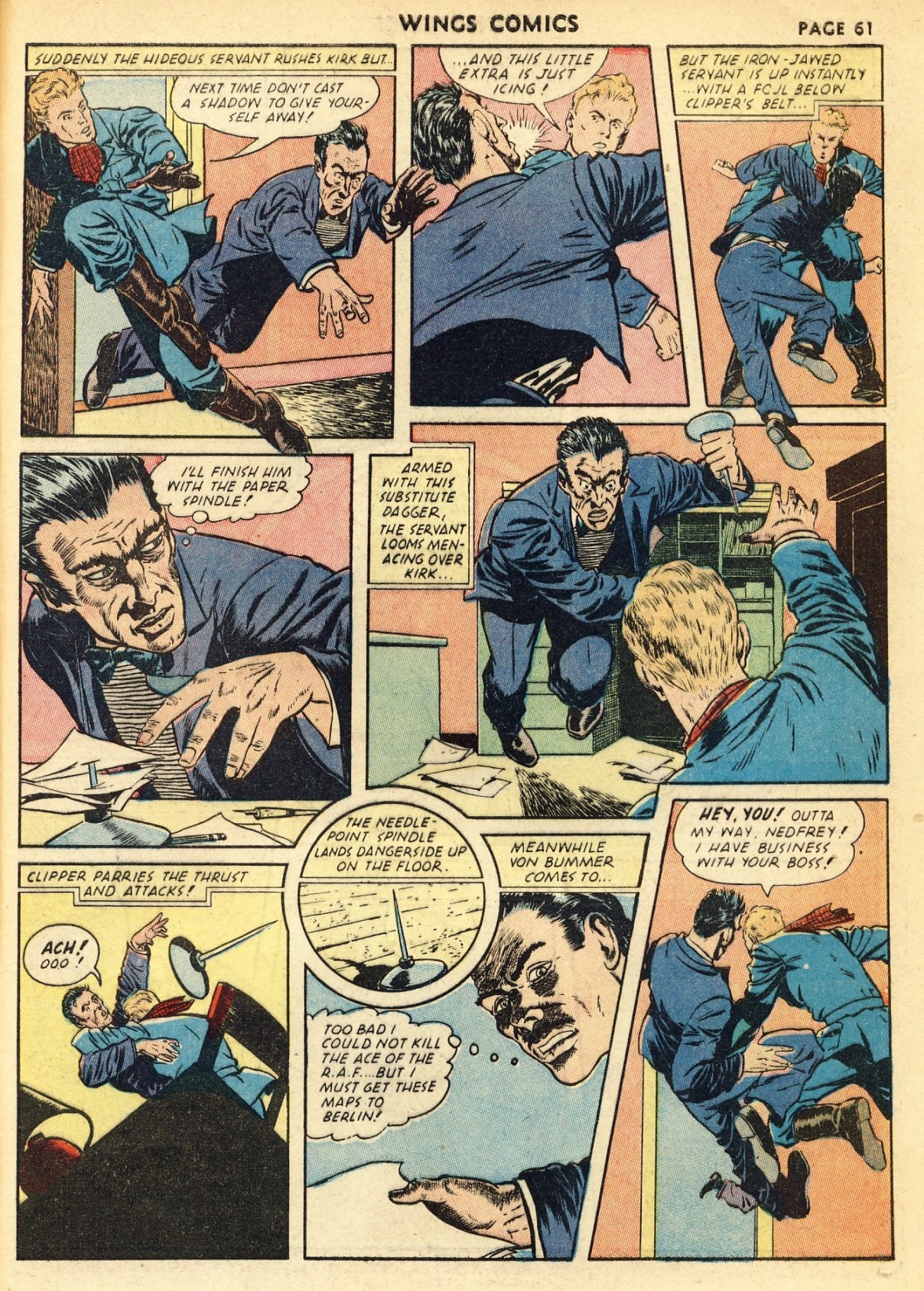 Read online Wings Comics comic -  Issue #23 - 63