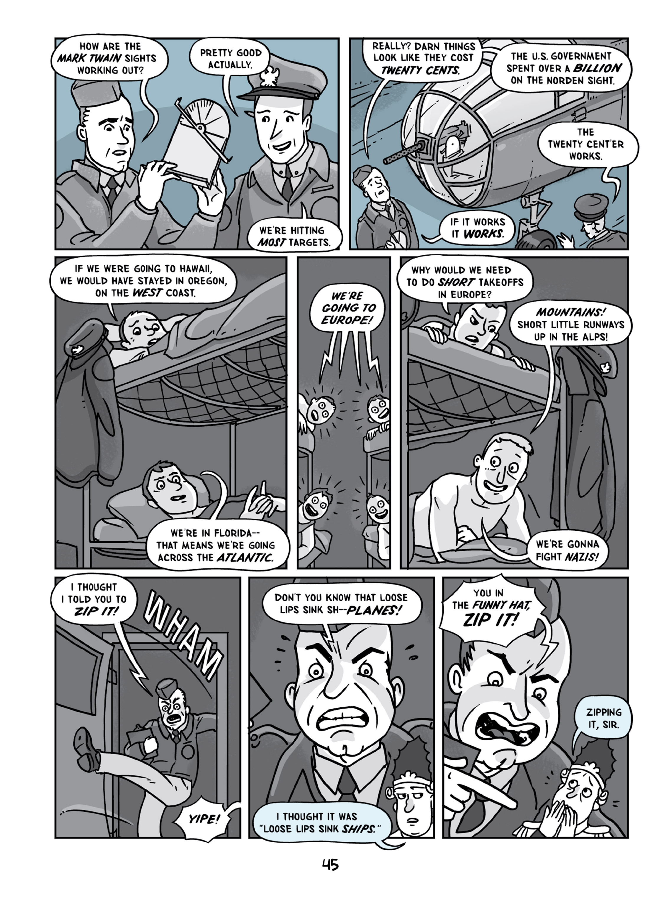 Read online Nathan Hale's Hazardous Tales comic -  Issue # TPB 7 - 45