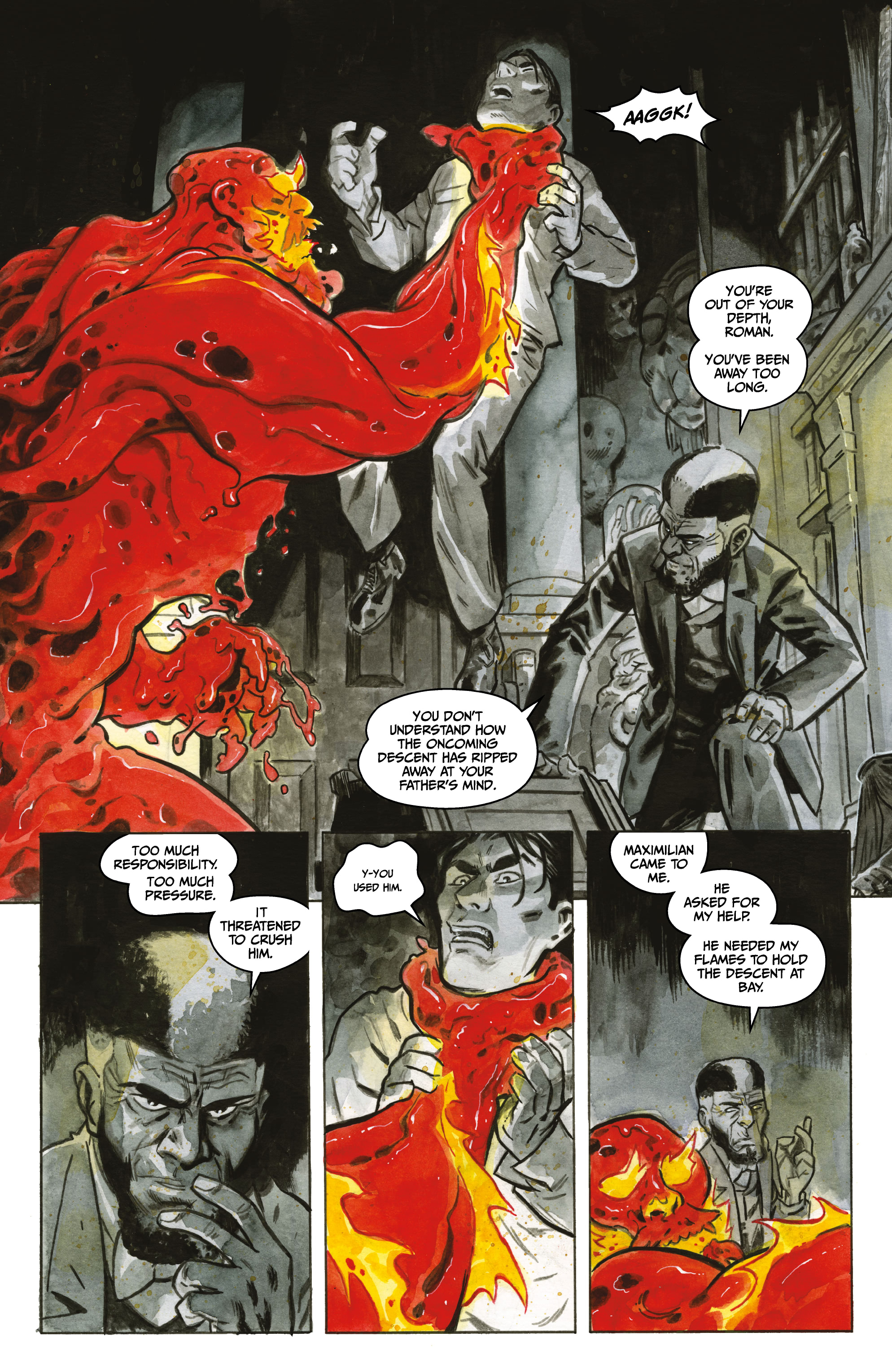 Read online Manor Black: Fire in the Blood comic -  Issue #4 - 6
