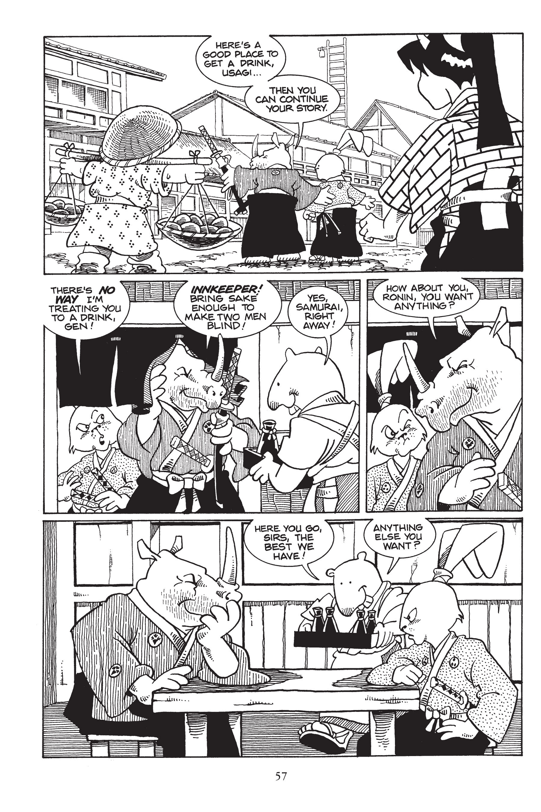 Read online Usagi Yojimbo (1987) comic -  Issue # _TPB 2 - 59