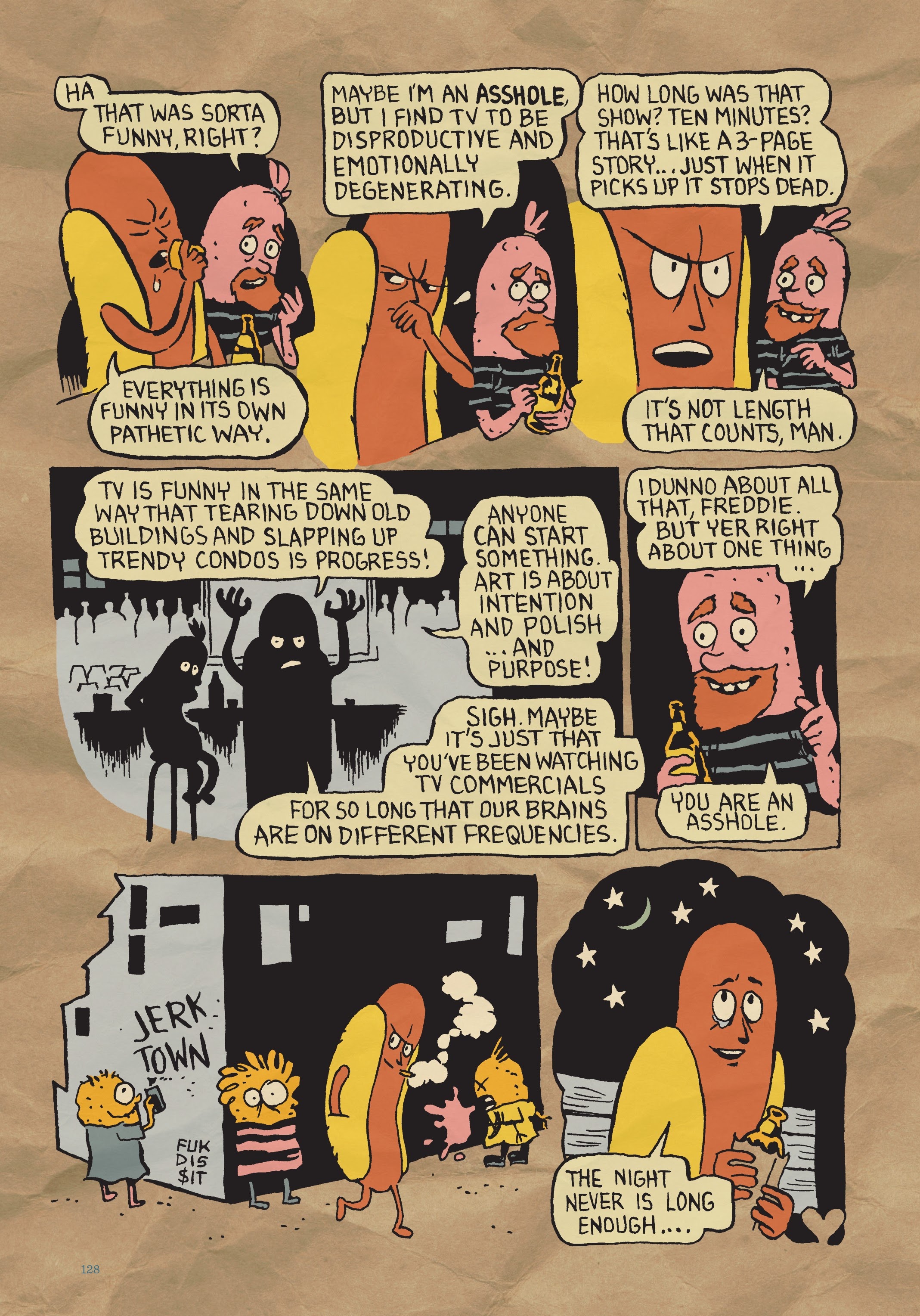 Read online Now: The New Comics Anthology comic -  Issue #5 - 129