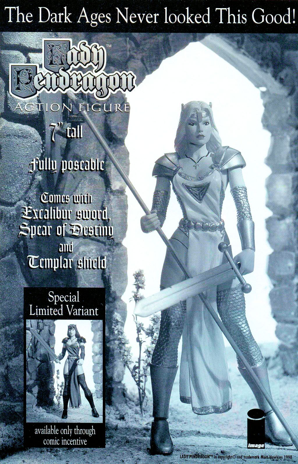 Read online Lady Pendragon / More Than Mortal comic -  Issue # _Preview - 19