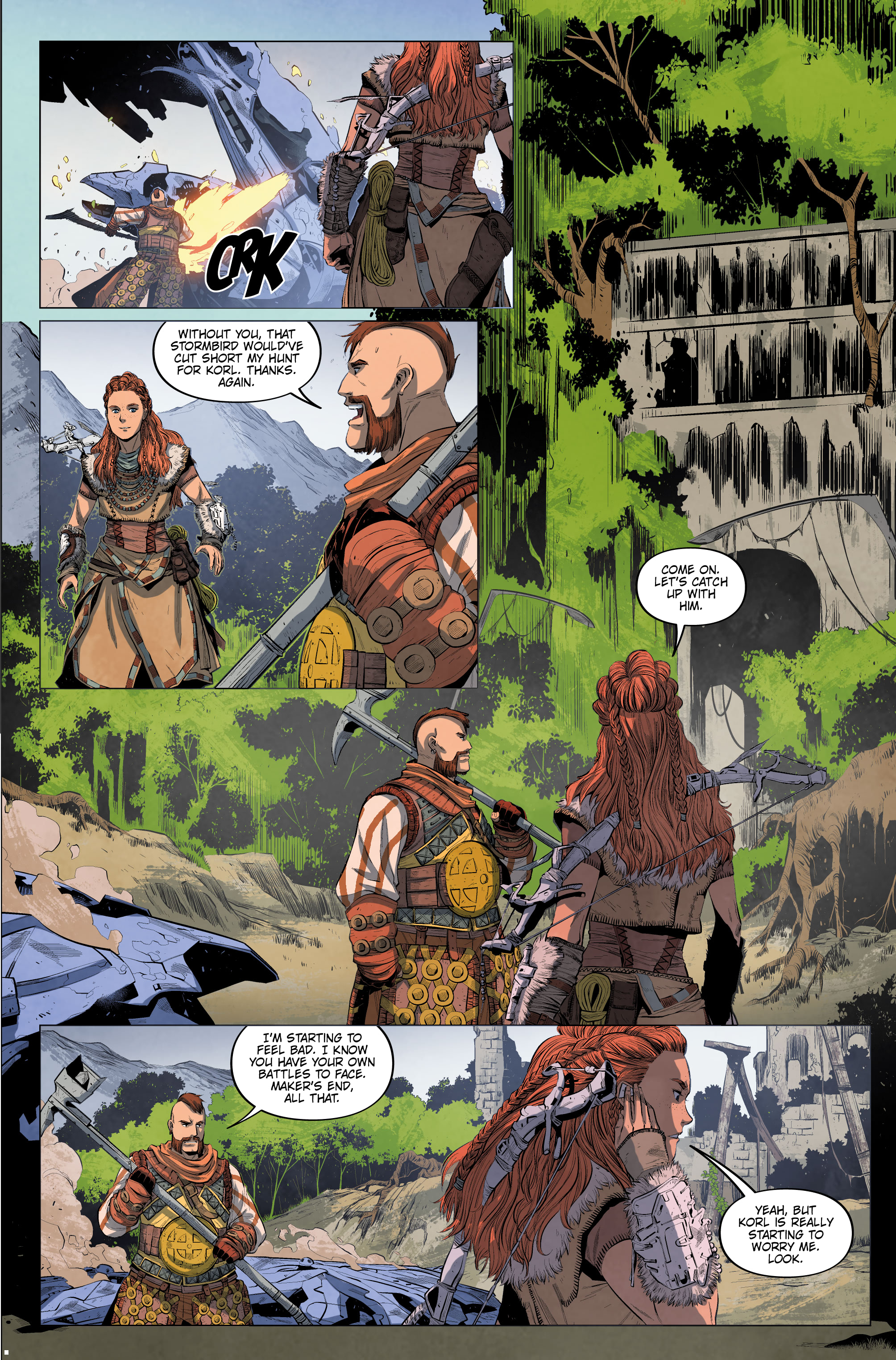 Read online Horizon Zero Dawn (2021) comic -  Issue #3 - 11